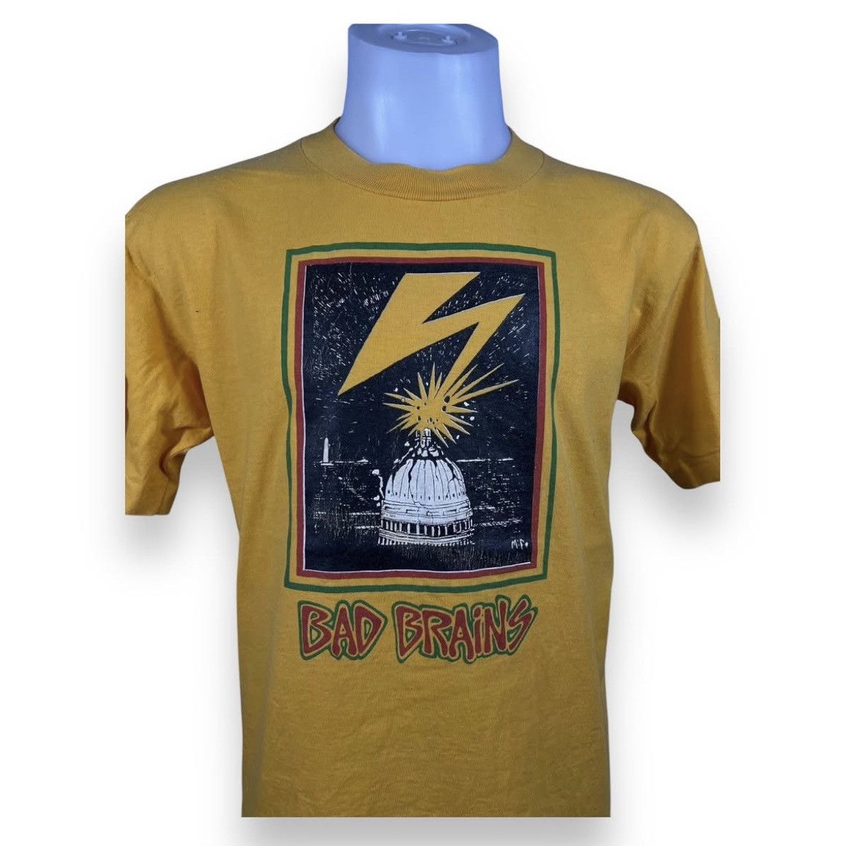 Band Tees Bad Brains Hardcore Punk Rock Band Vintage 90s T-Shirt Size US M / EU 48-50 / 2 - 6 Thumbnail