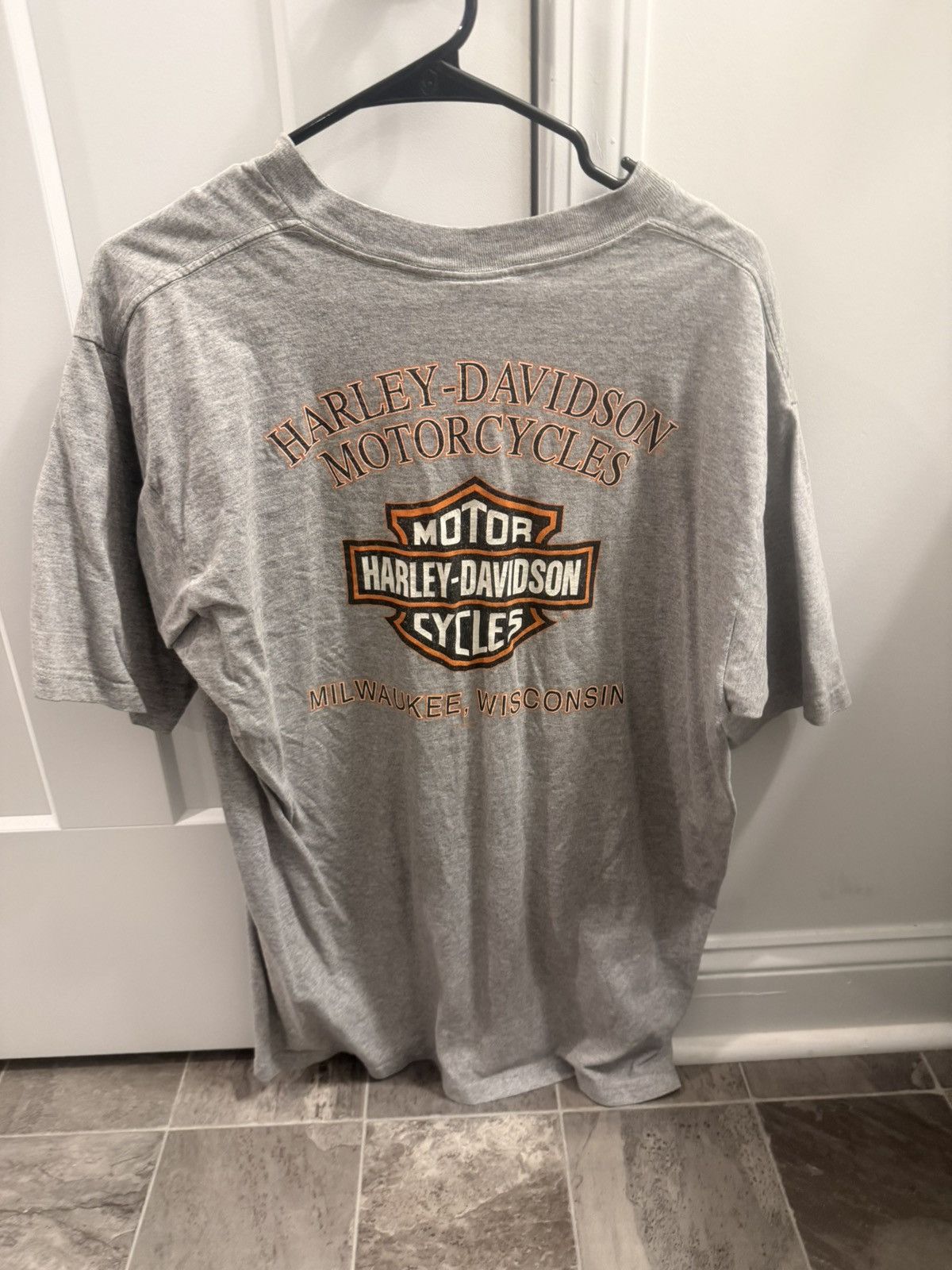 Harley Davidson Vintage Milwaukee Harley Davidson Tee Size US XL / EU 56 / 4 - 2 Thumbnail