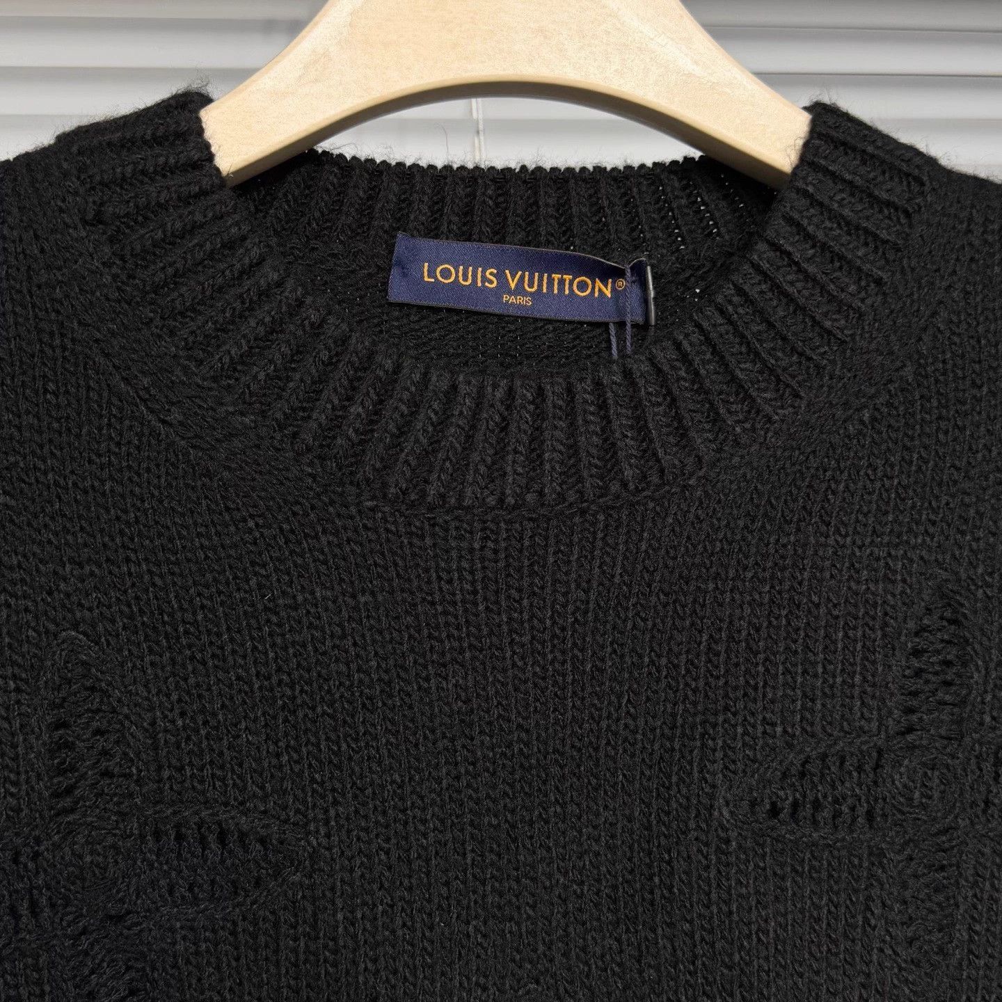 Louis Vuitton LV 26 New Ski Knit Sweater Intarsia Black S Size US S / EU 44-46 / 1 - 3 Thumbnail