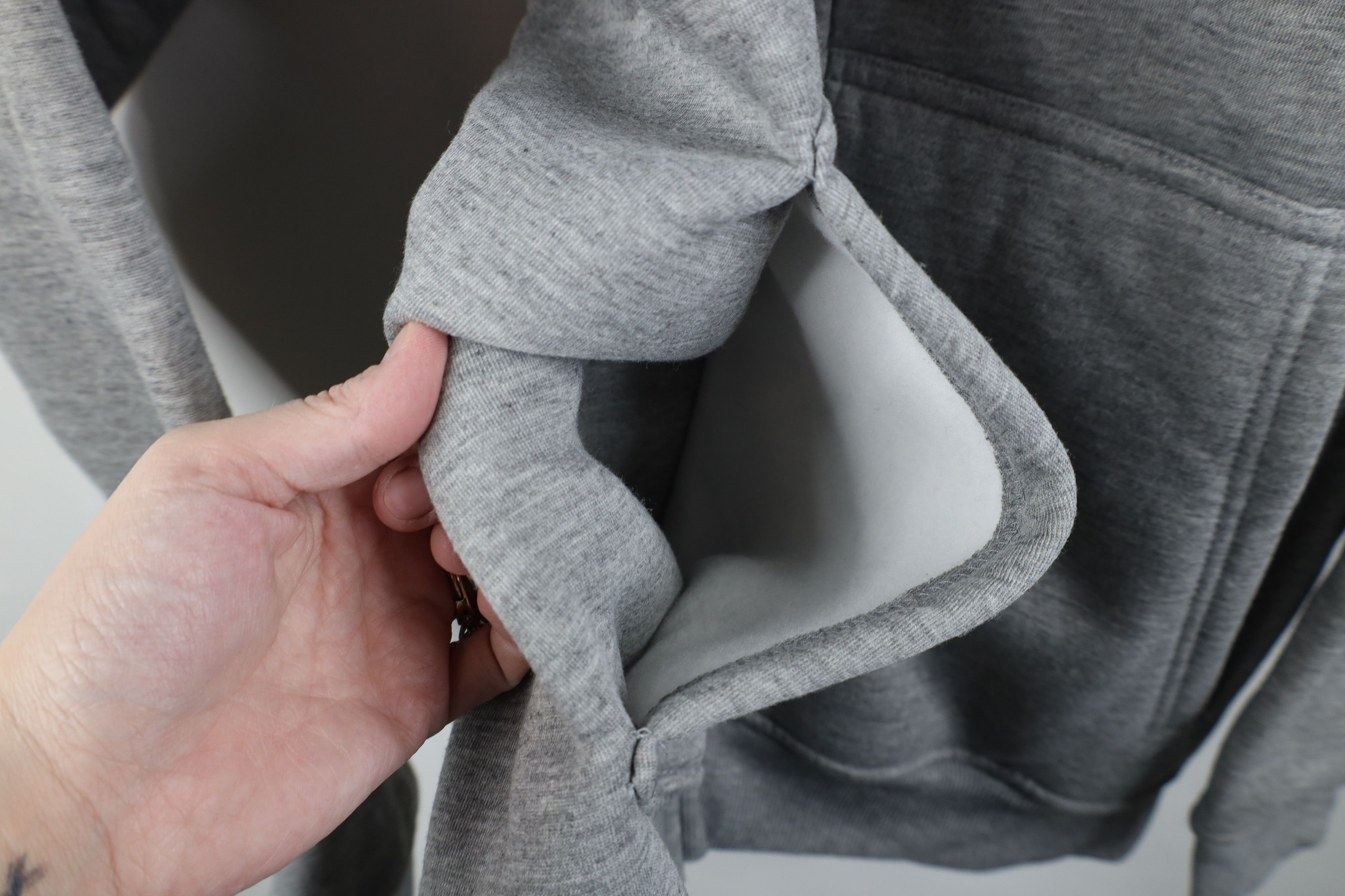 Vintage Vintage 90s Y2K Streetwear Heavyweight Full Zip Hoodie Gray Size US XXL / EU 58 / 5 - 5 Thumbnail