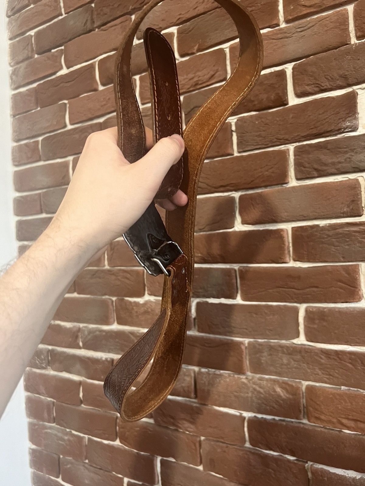 Other Vintage Y2K Drip USA Belt Avant Garde Hype Streetwear 110 Size 40 - 2 Thumbnail