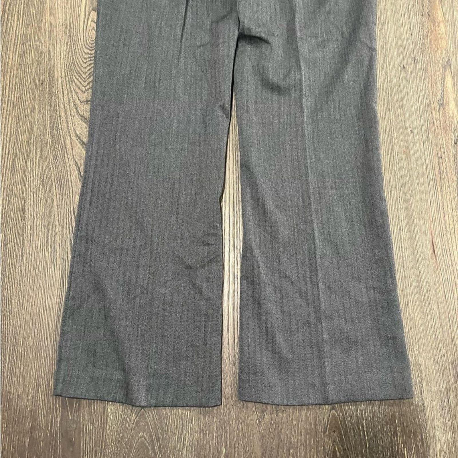Vintage NWT Investments Barely Flare Leg Pants The PARK AVE 14 Long Size 36" / US 14 / IT 50 - 8 Thumbnail