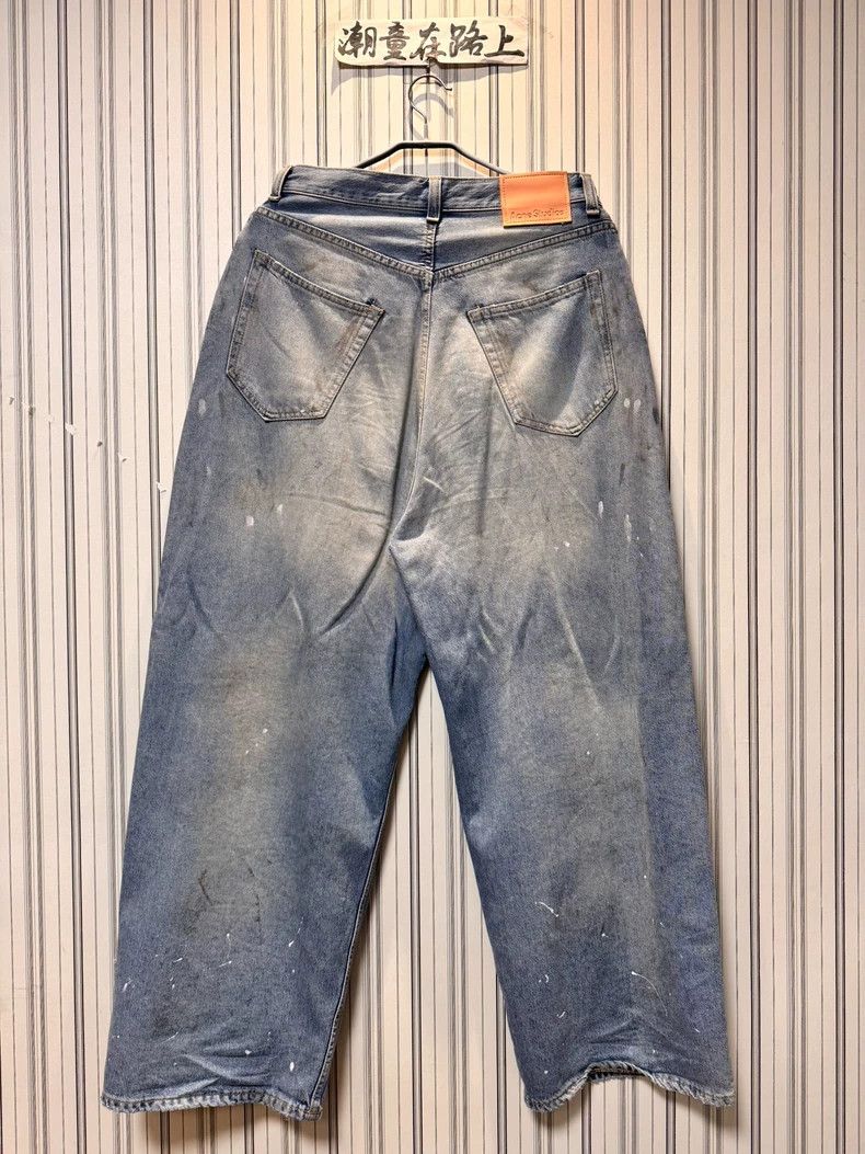 Acne Studios acne studios Blue splash-ink jeans 2503-Nextarrow Size US 30 / EU 46 - 2 Thumbnail