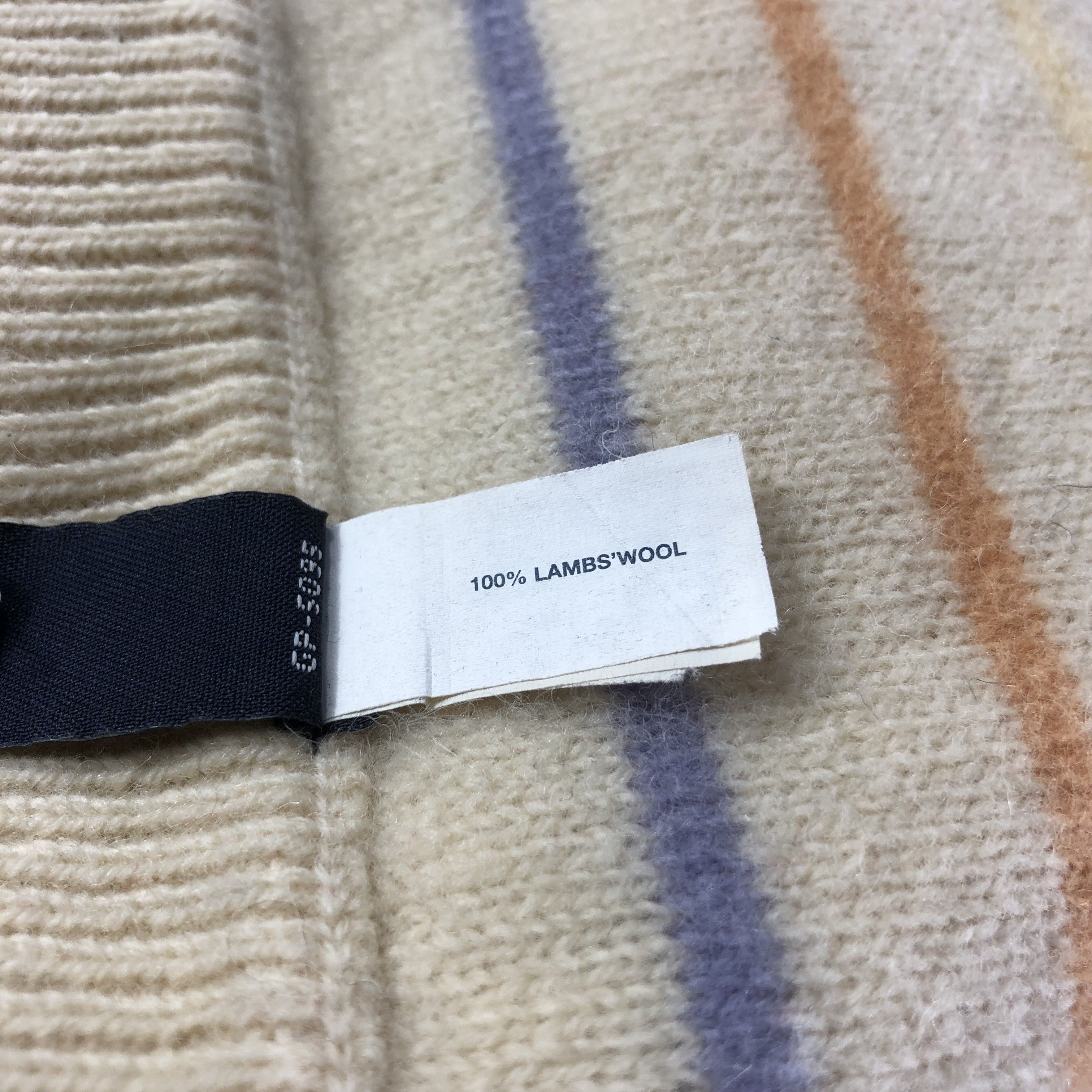 Gap GAP Multicolor Wool Scarf Muffler V1470 Size ONE SIZE - 7 Thumbnail