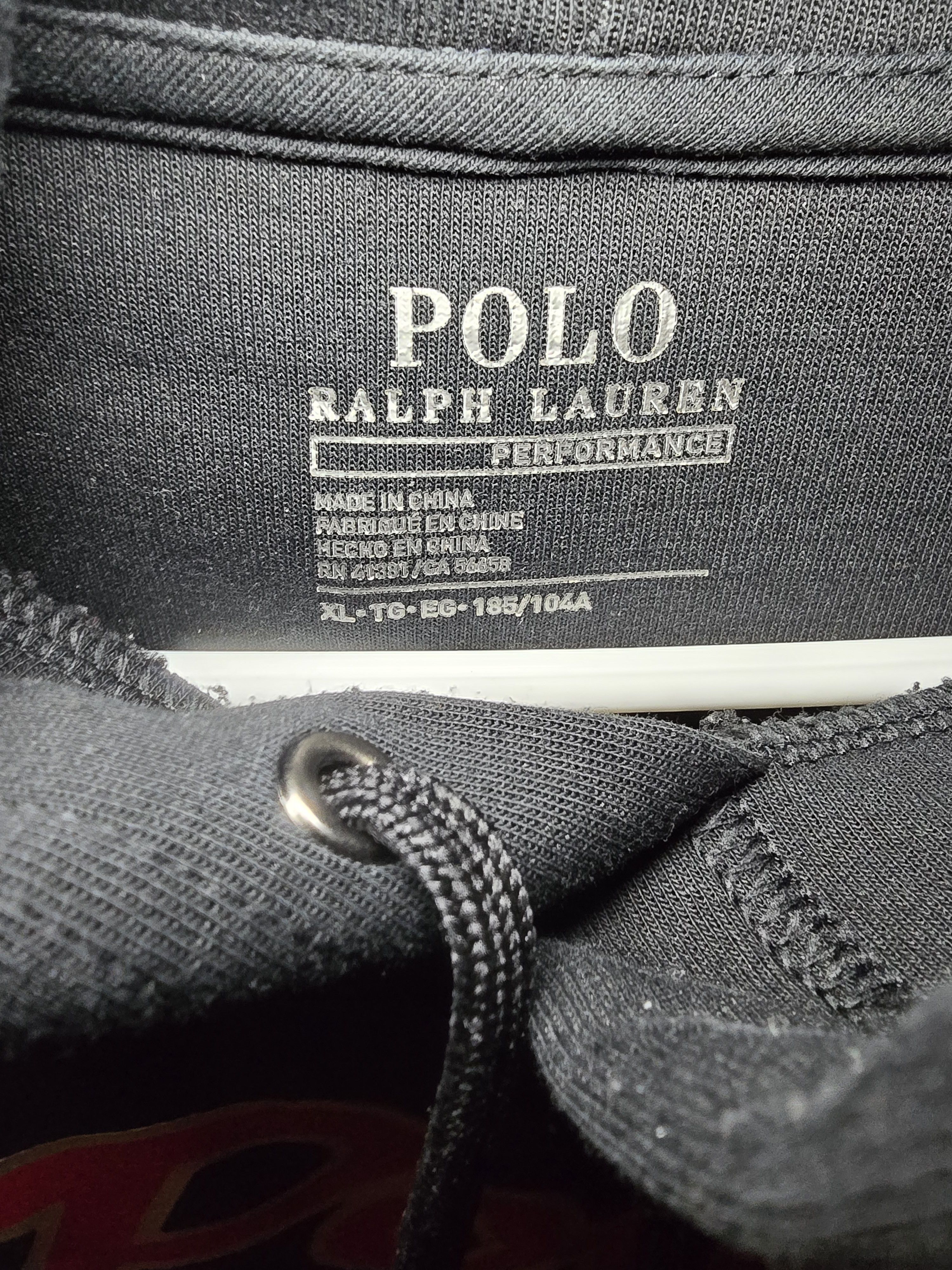 Polo Ralph Lauren Double Knit Performance Script Hoodie Size US XL / EU 56 / 4 - 3 Thumbnail