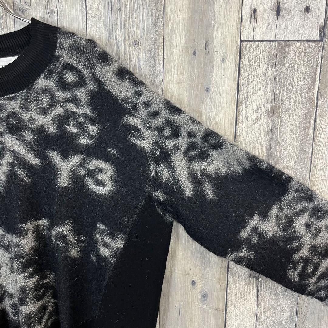 Yohji Yamamoto Y-3 adidas YOHJI YAMAMOTO Leopard Mohair Knit Size US L / EU 52-54 / 3 - 4 Thumbnail