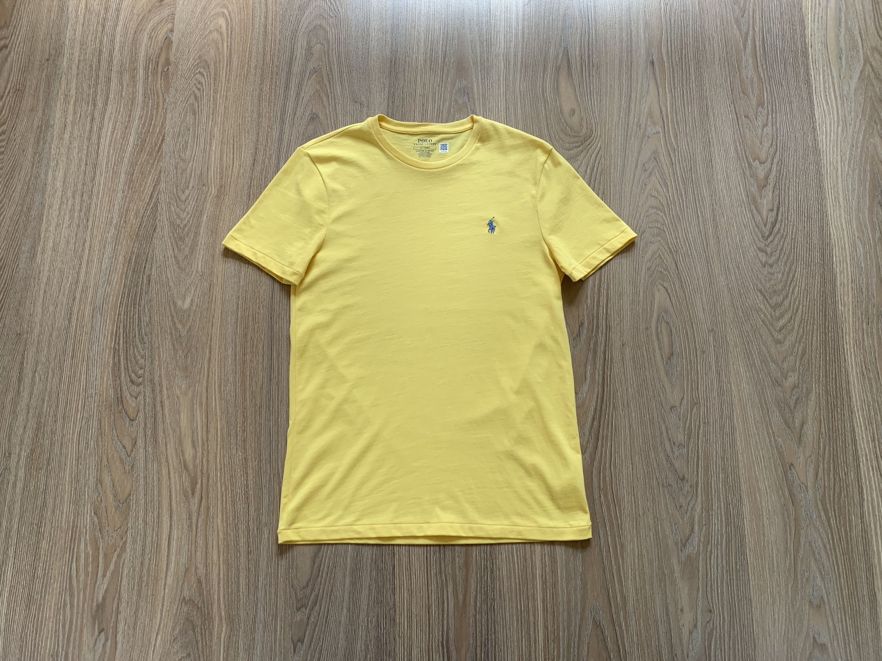 Polo Ralph Lauren × Ralph Lauren Polo Ralph Lauren Custom Slim Fit T Shirt Oasis Yellow Size US M / EU 48-50 / 2 - 1 Thumbnail