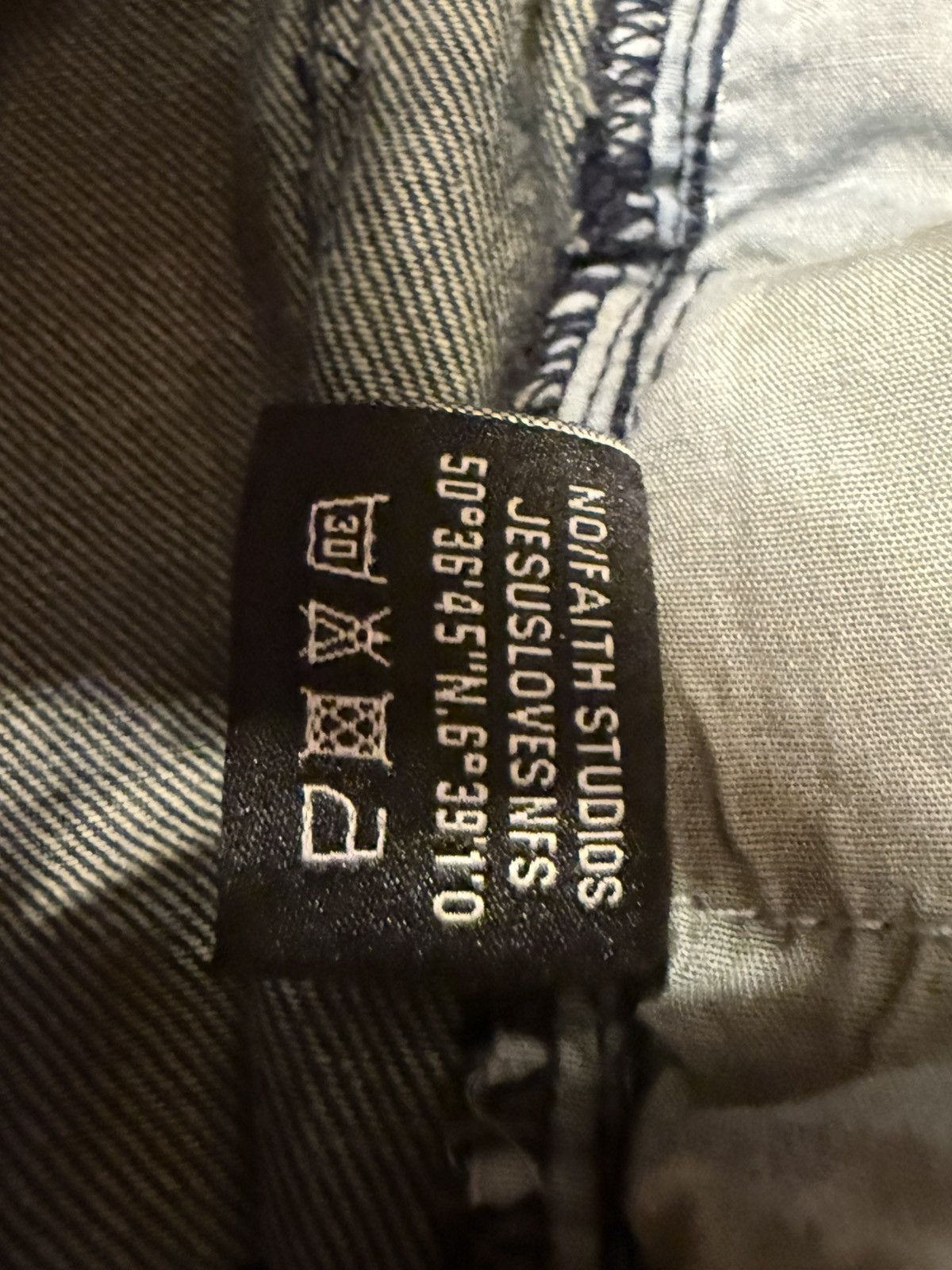 No Faith Studios NoFaithStudios Flared Denim Size US 30 / EU 46 - 6 Thumbnail
