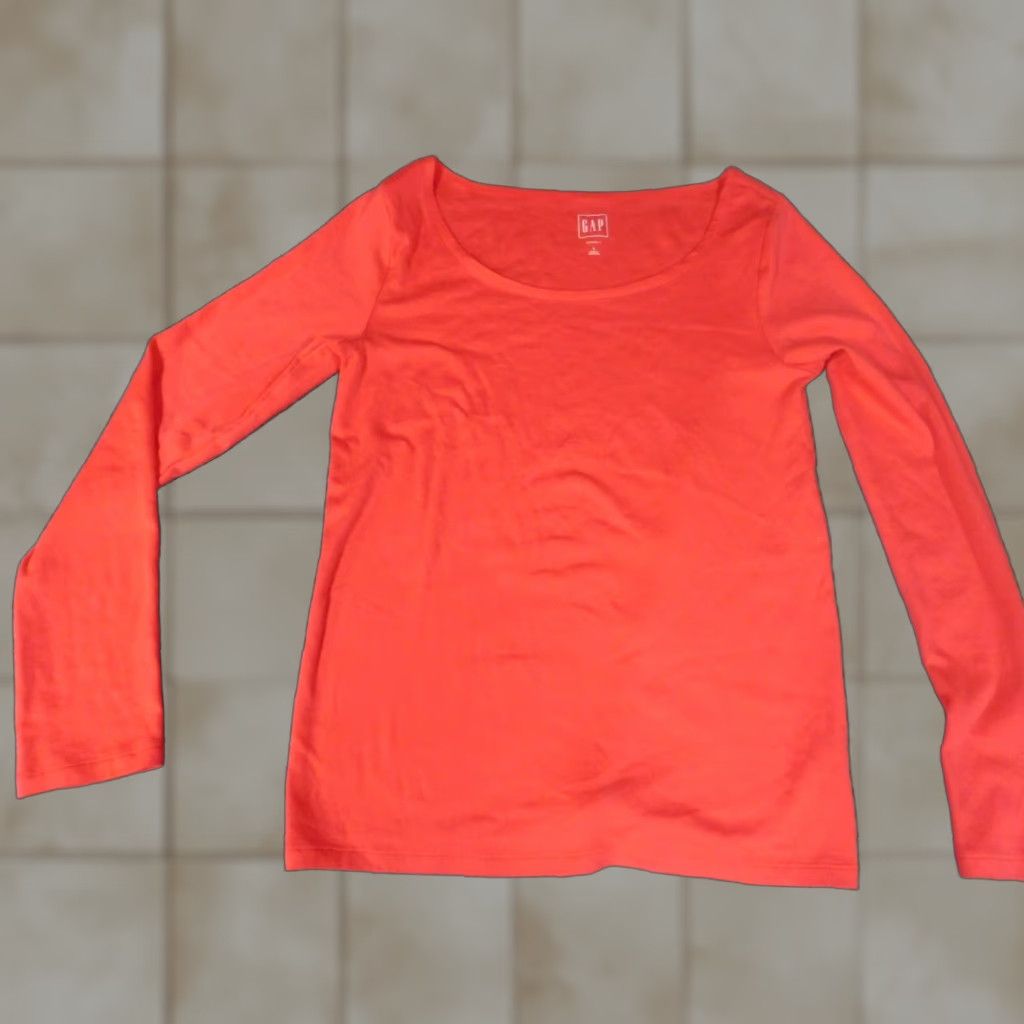Gap Gap Womens Shirt Large pink pullover modern Size L / US 10 / IT 46 - 1 Thumbnail