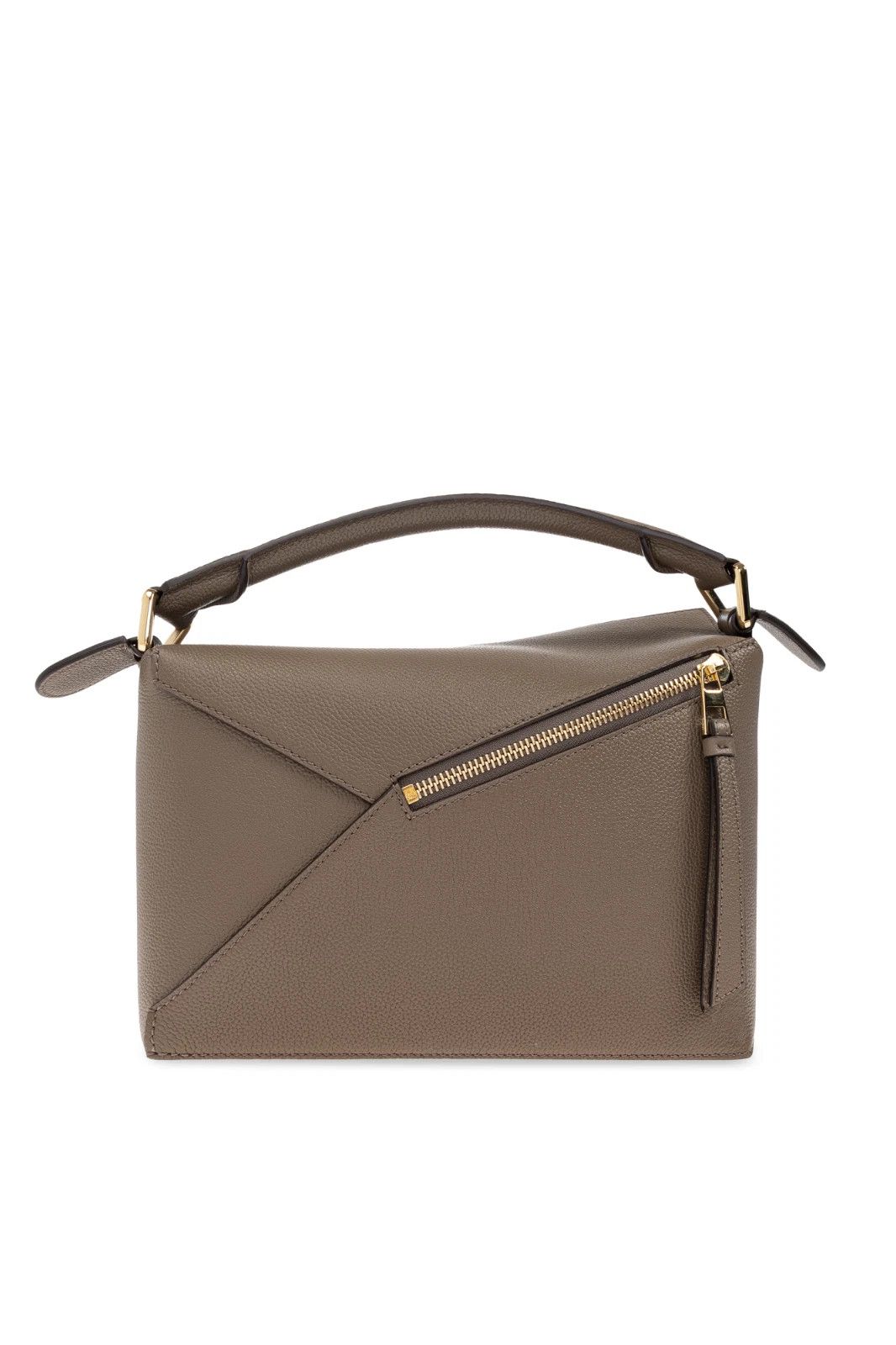 Loewe LOEWE Puzzle Small Edge Taupe Leather Handbag Size ONE SIZE - 2 Thumbnail