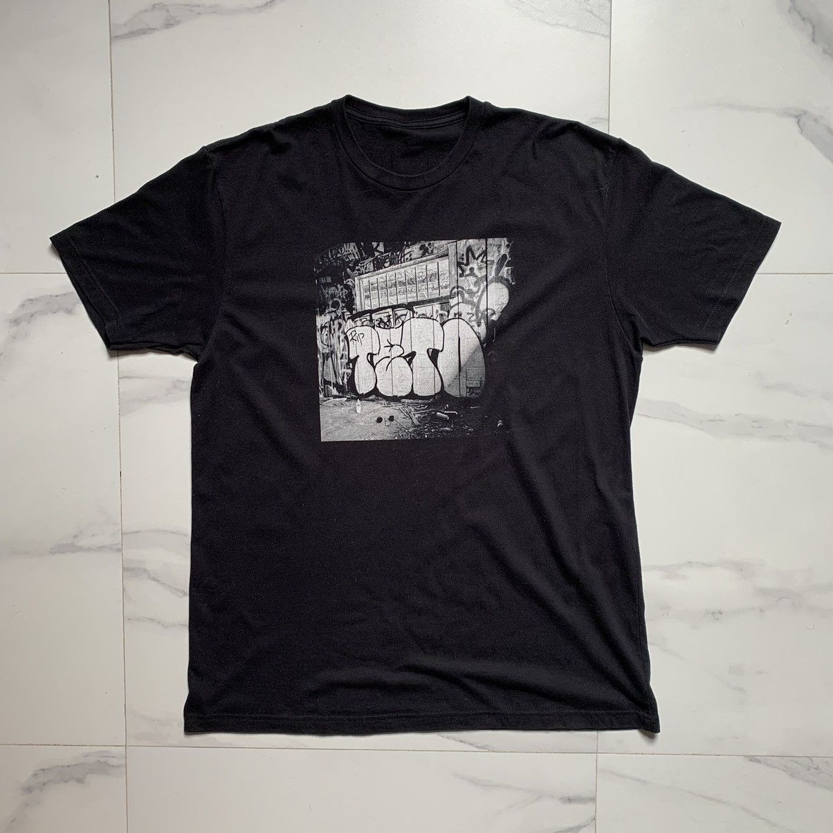 GRAFF × Vintage Vintage Y2K TETO Graffiti T-Shirt Size US L / EU 52-54 / 3 - 2 Thumbnail