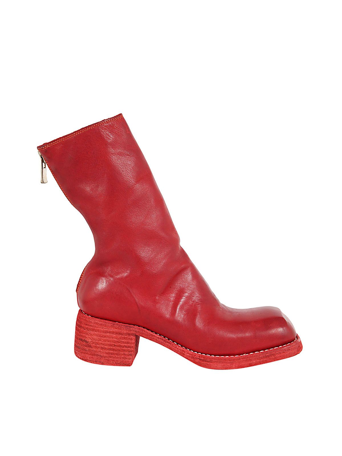 Guidi BACK ZIP MID BOOTS Size US 6 / IT 36 - 1 Thumbnail