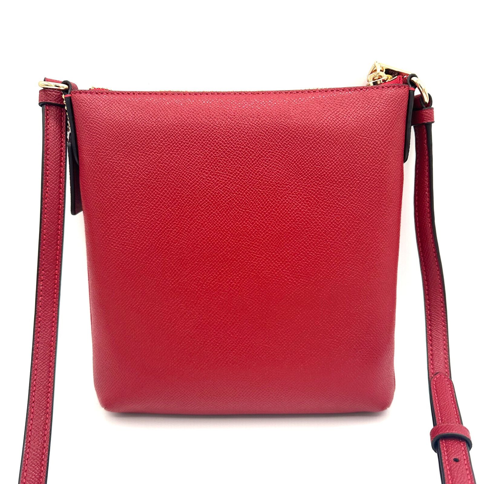 Coach Coach Mini Rowan File Bag Crossbody Purse Red Leather CE871 Size ONE SIZE - 2 Thumbnail