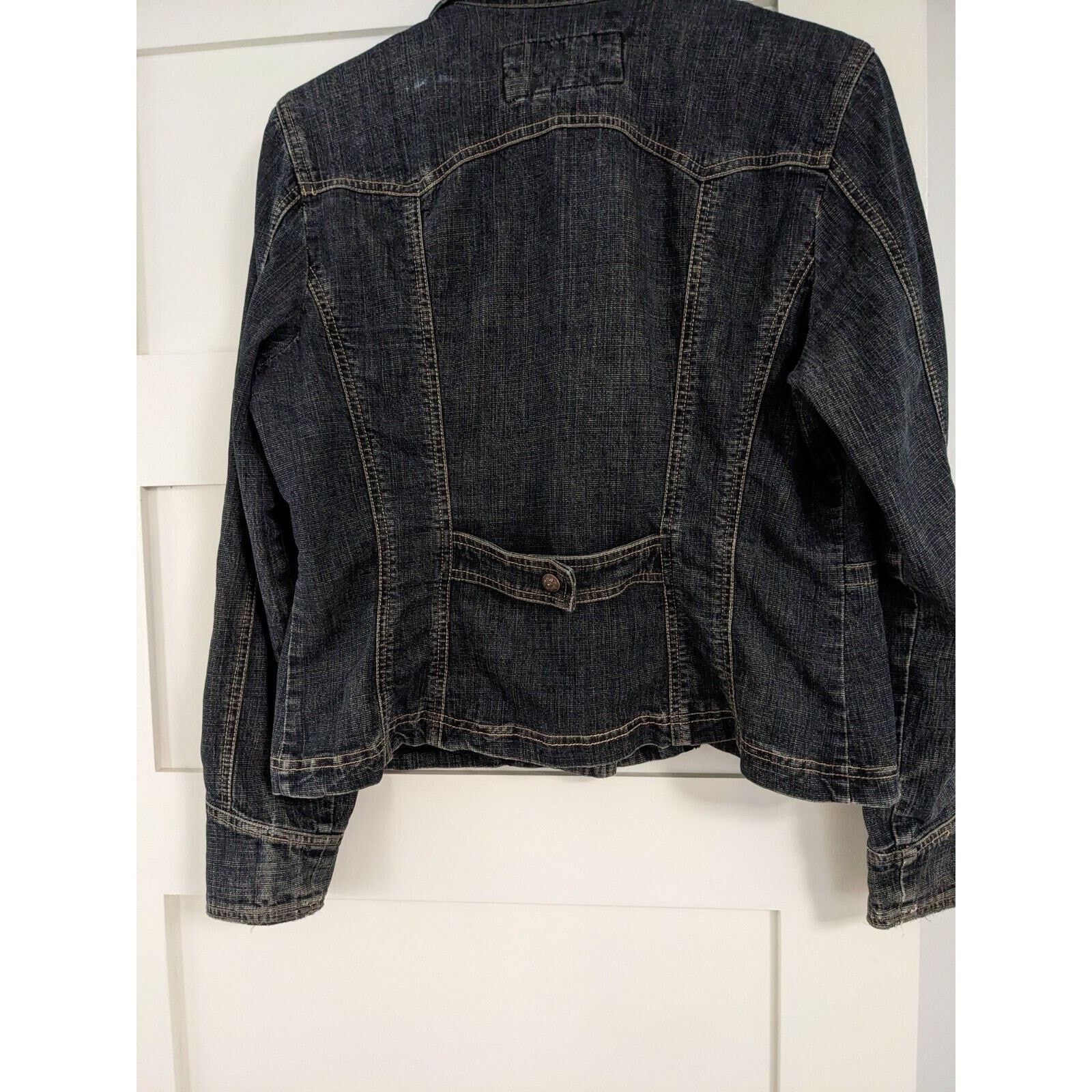 Other Vintage LAL Denim Jean Jacket Size L. Belted Back. Nipped In Size L / US 10 / IT 46 - 2 Thumbnail