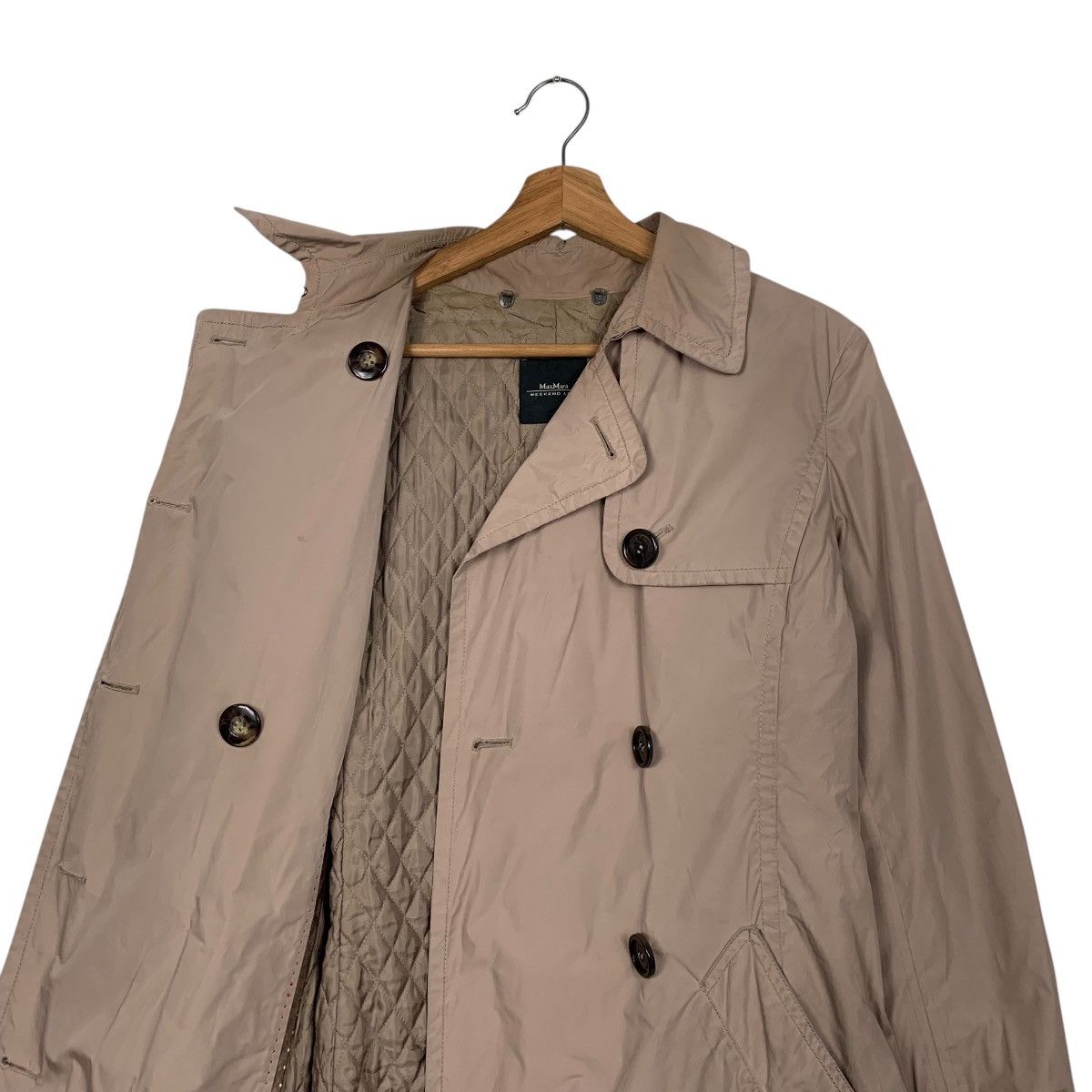 Weekend Max Mara Max Mara Weekend Line Double breasted Trench Coat Size M / US 6-8 / IT 42-44 - 11 Thumbnail