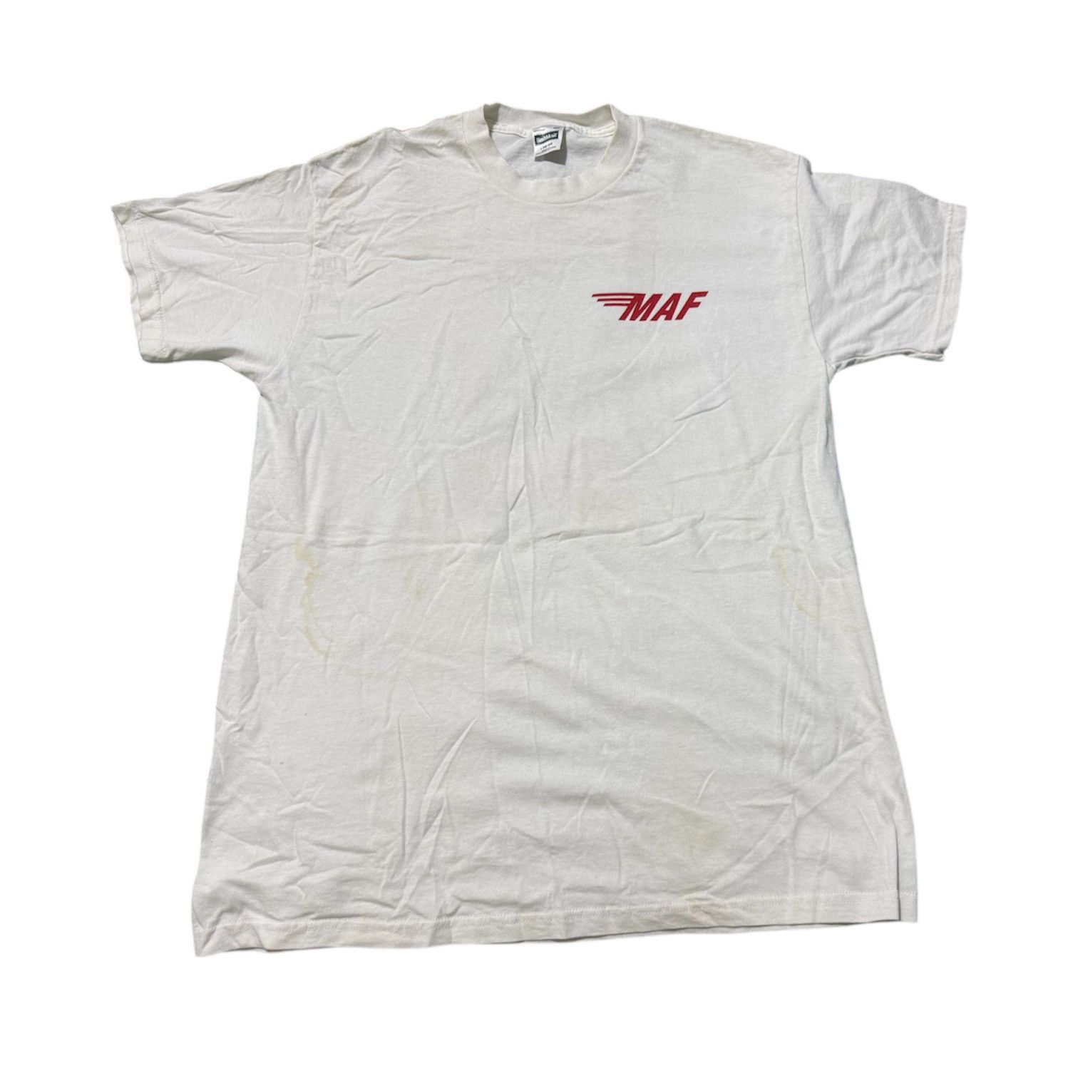 Vintage Vintage 90s Massive Action Figure Promo T-Shirt Size US XL / EU 56 / 4 - 2 Thumbnail