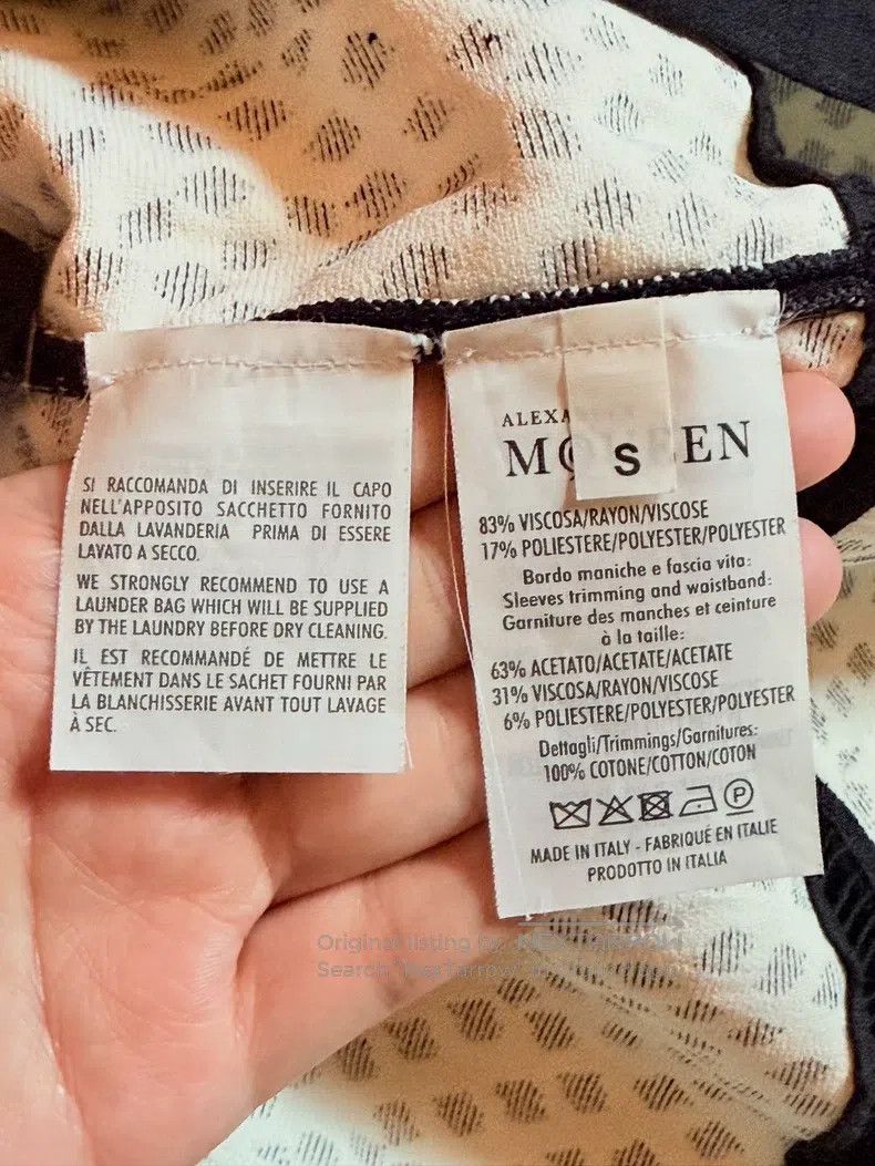 Alexander McQueen Alexander Mcqueen Elastic knitted dress Size S / US 4 / IT 40 - 5 Thumbnail