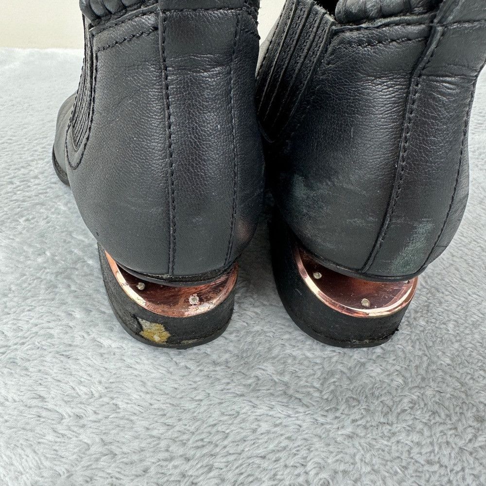Alexander Wang Alexander Wang Black Leather Booties Women’s Size 36.5 EU Size US 6.5 / IT 36.5 - 4 Thumbnail