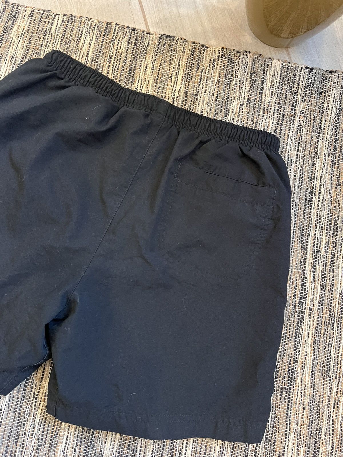 Nike × Vintage Vintage Nike shorts sportswear black minimalistic Size US 32 / EU 48 - 9 Thumbnail
