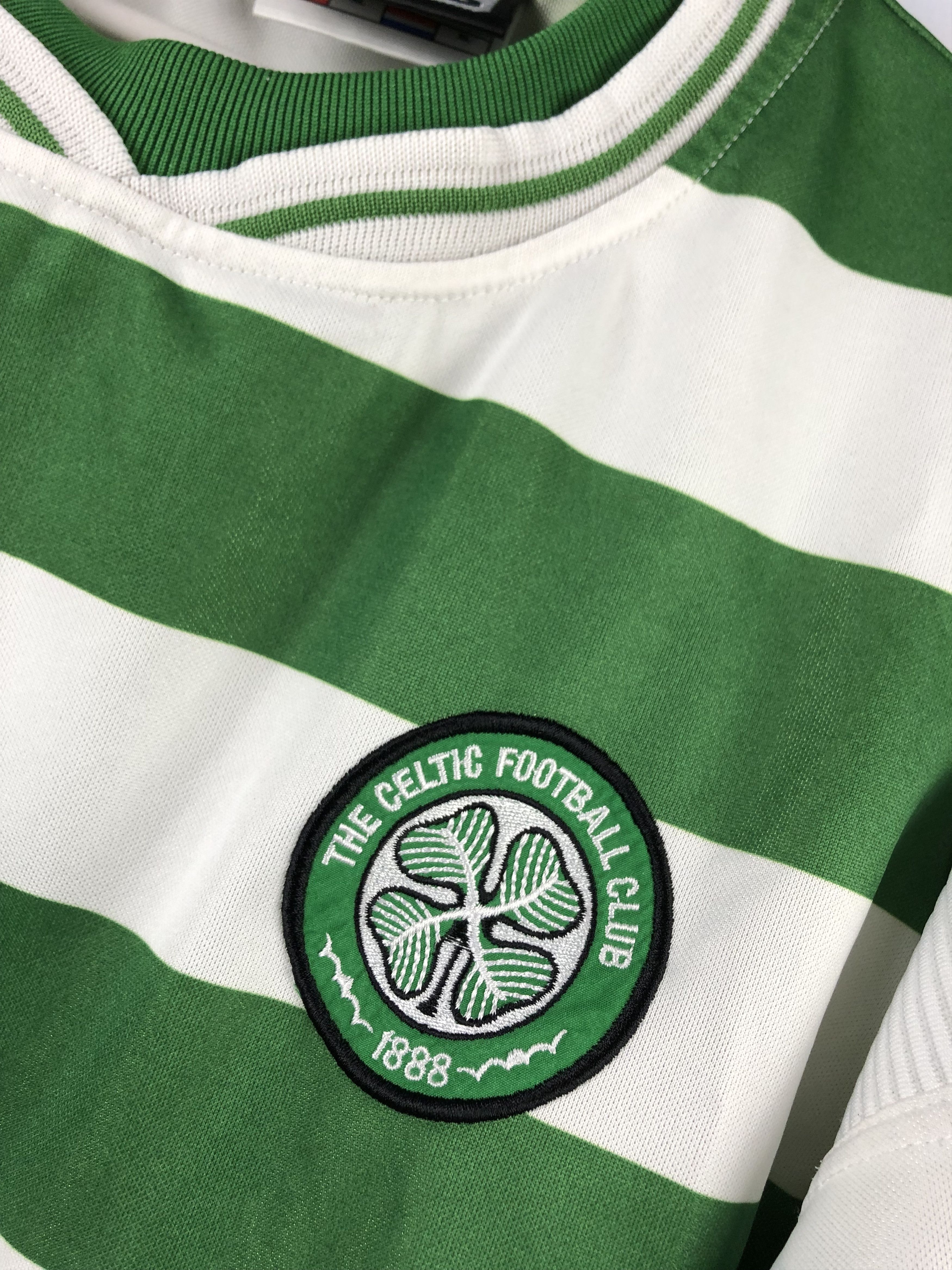 Vintage Celtic Home football shirt 2001 Soccer Umbro Jersey Trikot Size US XL / EU 56 / 4 - 4 Thumbnail