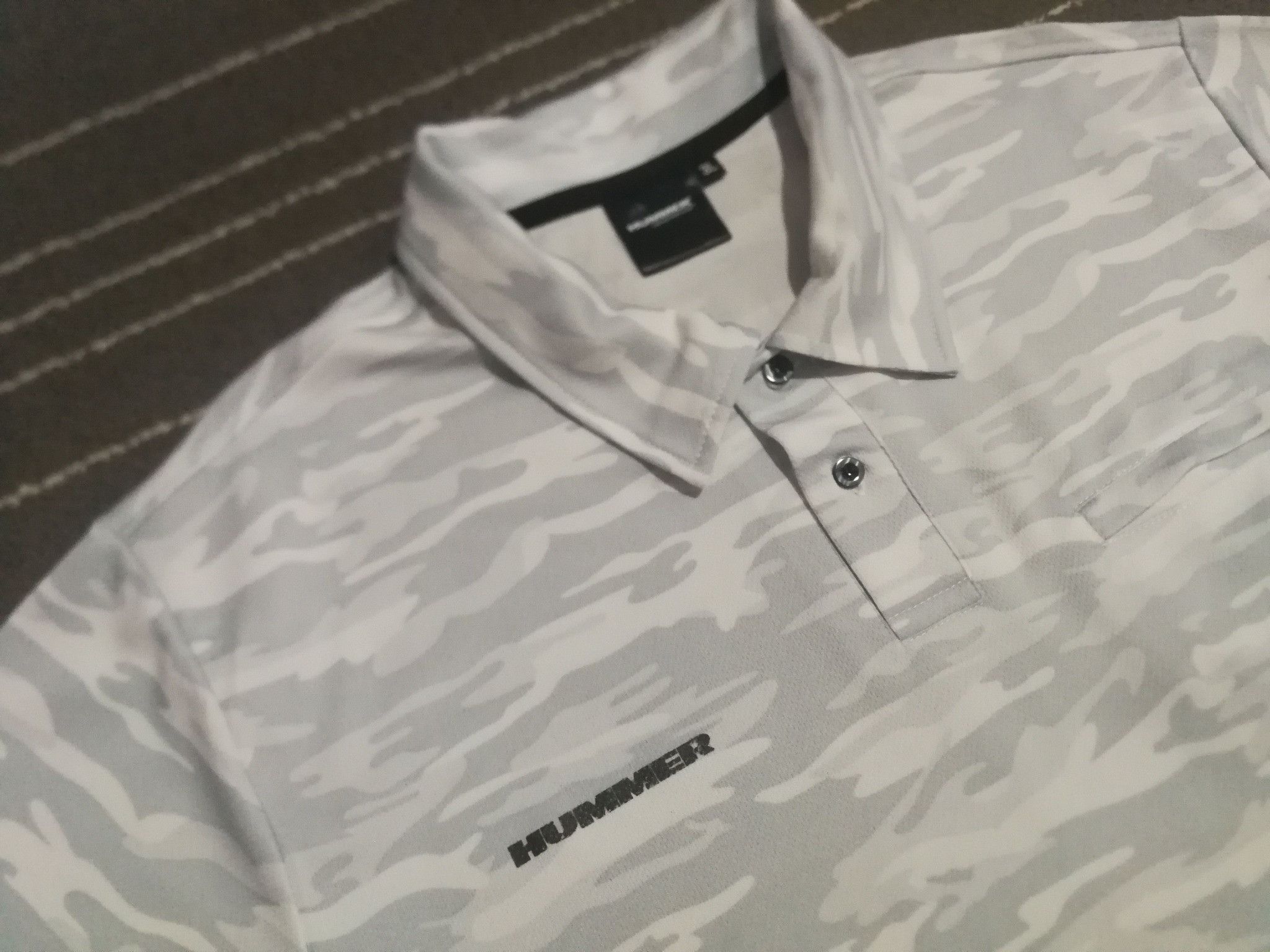Hummel HUMMER H2 camo polo tee L 2071 Size US L / EU 52-54 / 3 - 8 Thumbnail
