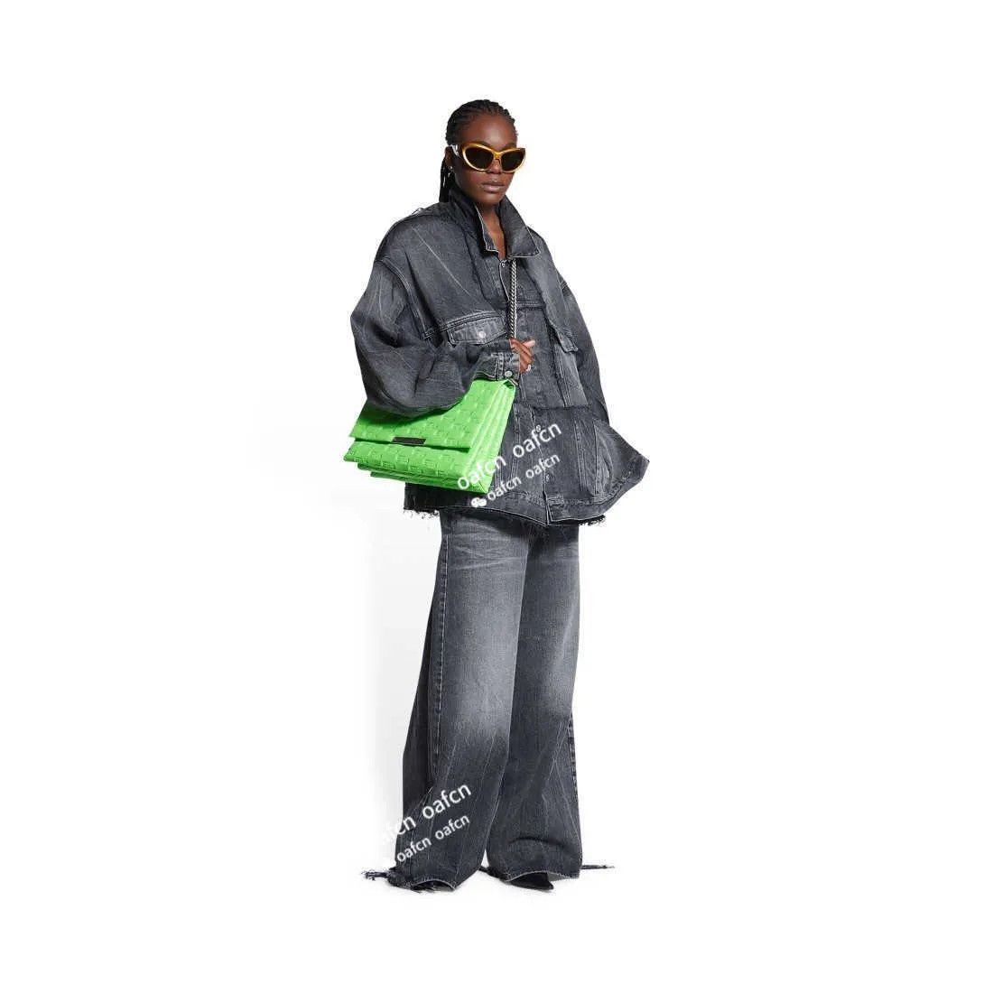 Balenciaga o1in1g0124 Cut-Up Jacket in Black | Grailed