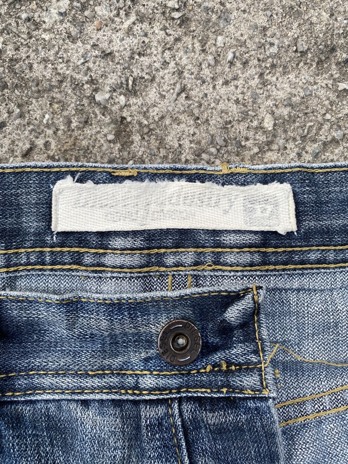 Diesel Vintage 2000s Diesel Industry Tribal Design Jeans Size US 30 / EU 46 - 15 Thumbnail