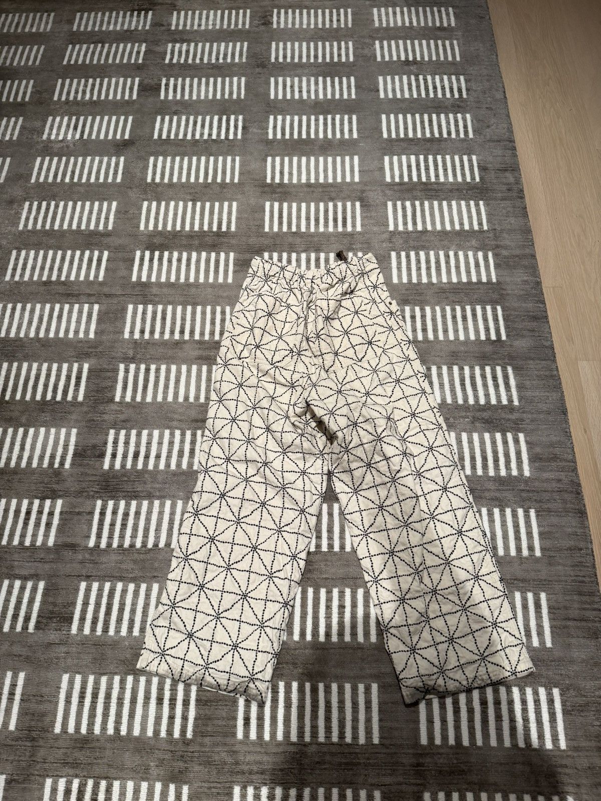 Kapital Kapital 8OZ COLOR DENIM FOLD DOJO W-KNEE BAGGY PANTS Size US 32 / EU 48 - 3 Thumbnail