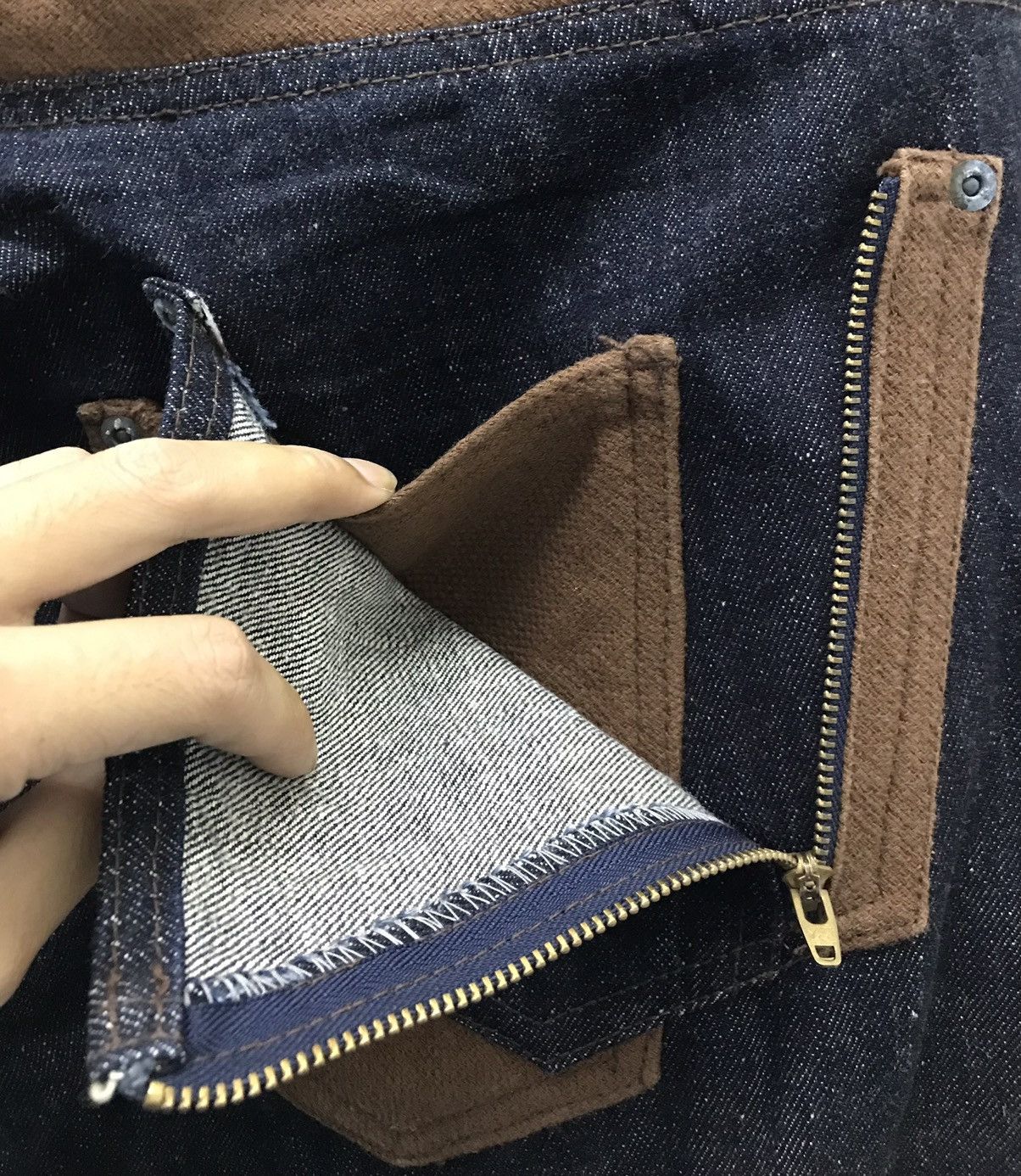 Japanese Brand × Vintage Vintage Monitorrgdw Authentic Denime Pants Size US 33 - 9 Thumbnail
