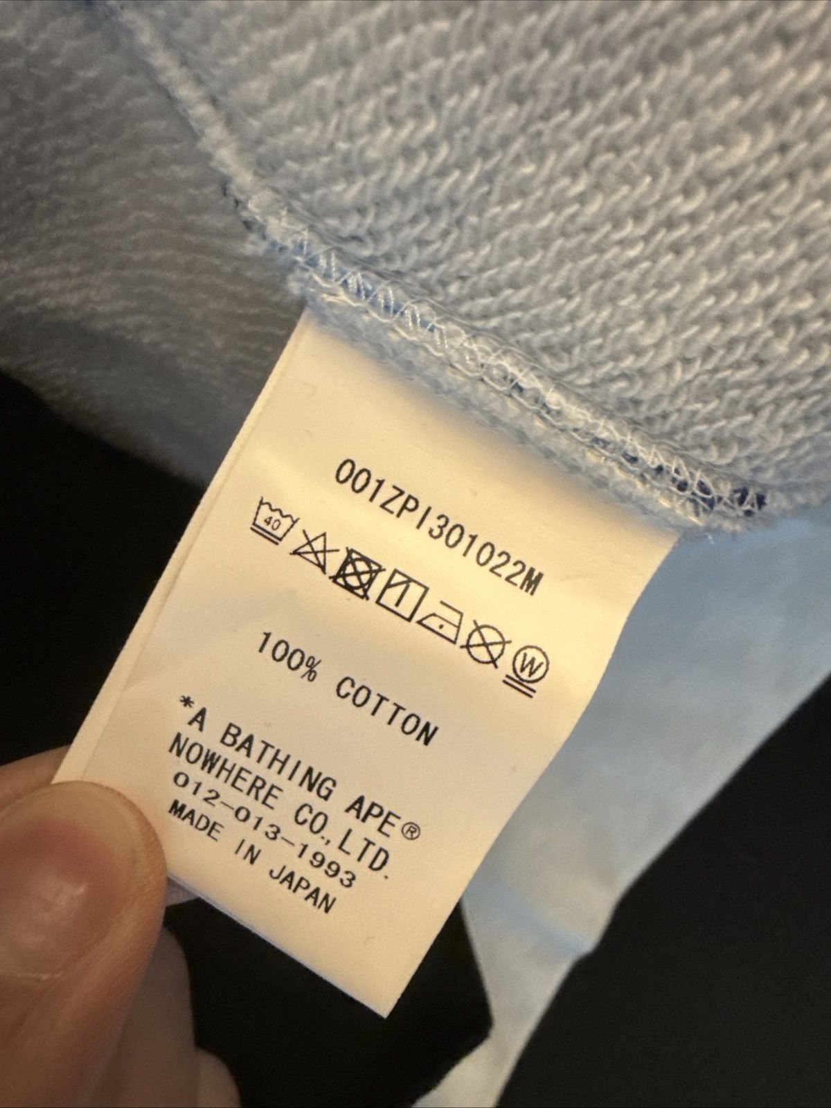 Bape BAPE ABC Camo Full Zip Hoodie - Blue Size US XL / EU 56 / 4 - 7 Thumbnail