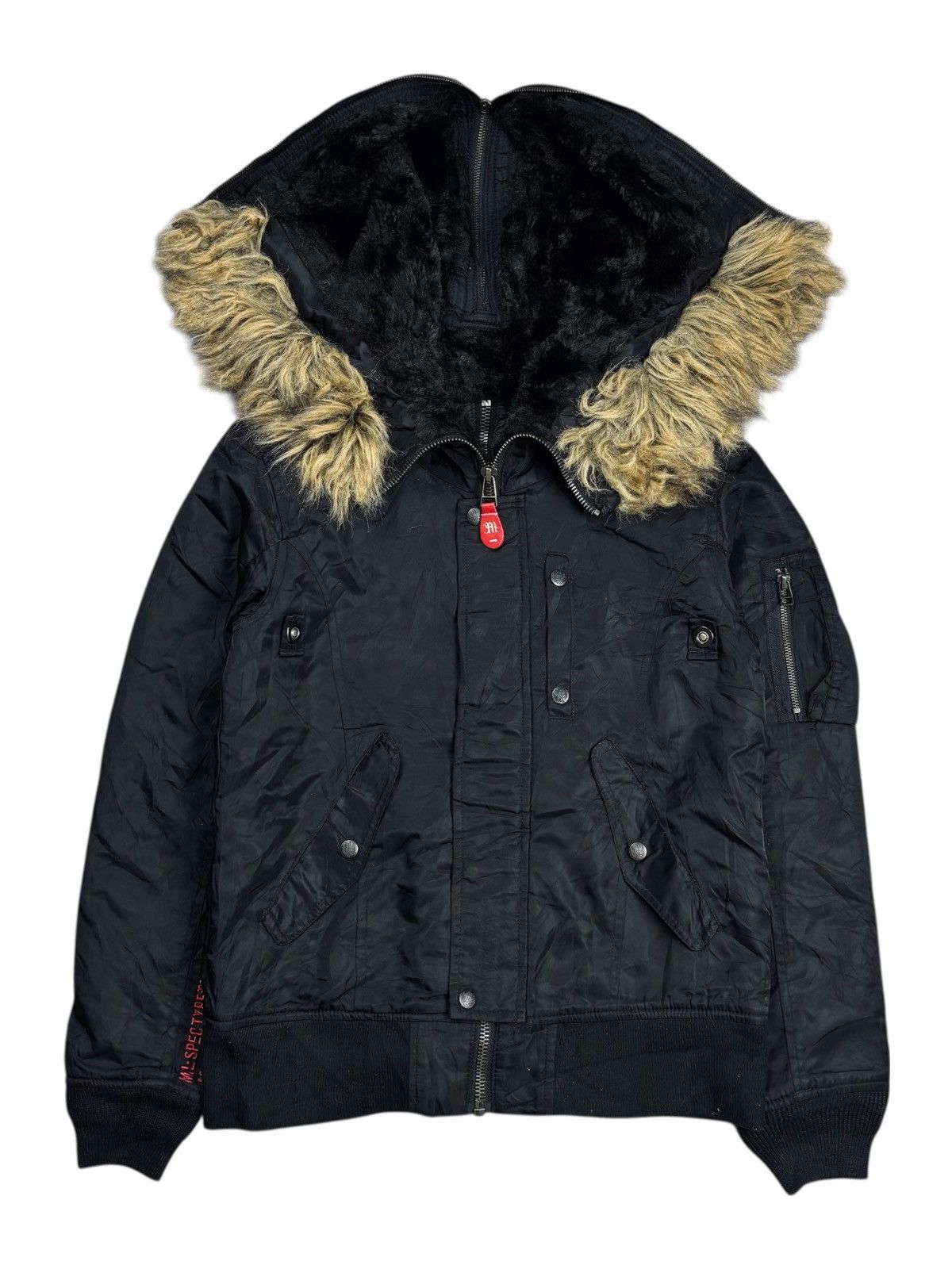 Ekam Archive Midas - Fur Hoodie Extreme Pilot Jacket Size US M / EU 48-50 / 2 - 2 Thumbnail