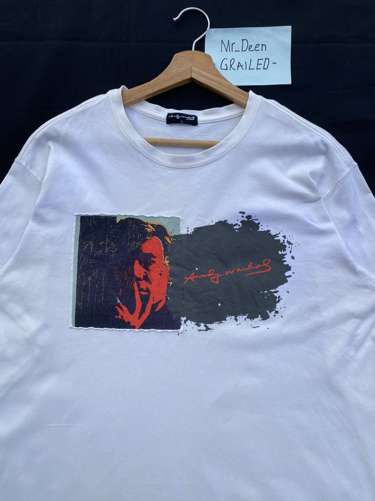 Andy Warhol Rare Vintage Andy Warhol 3/4 Sleeves Shirt Size US L / EU 52-54 / 3 - 8 Thumbnail