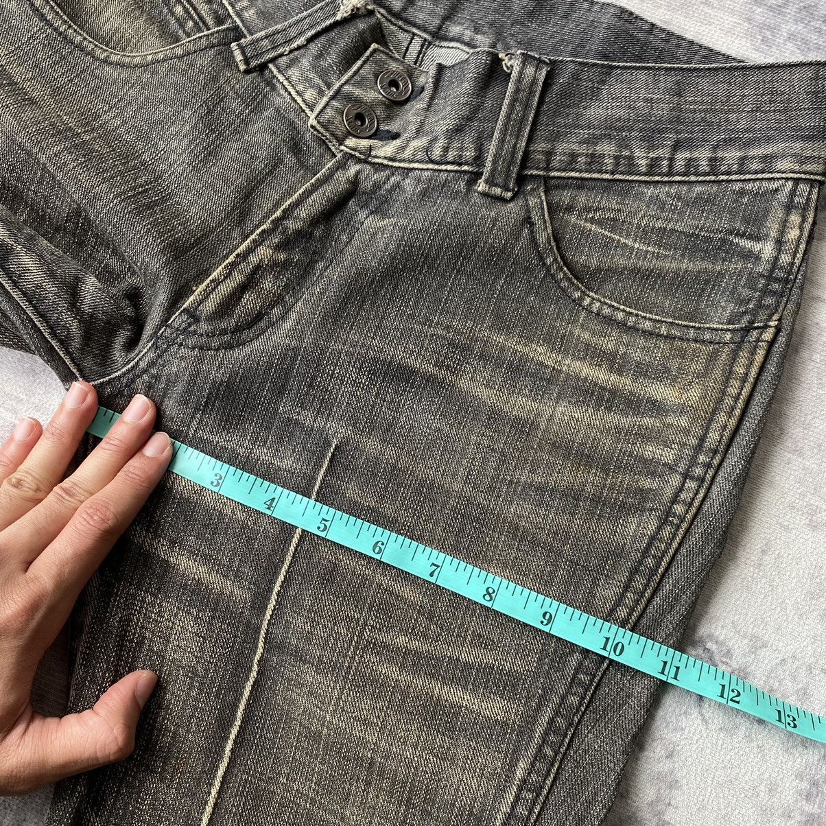 BUFFALO BOBS × If Six Was Nine × Le Grande Bleu (L.G.B.) Buffalo Bobs Flare Black Jeans Size US 31 - 16 Thumbnail