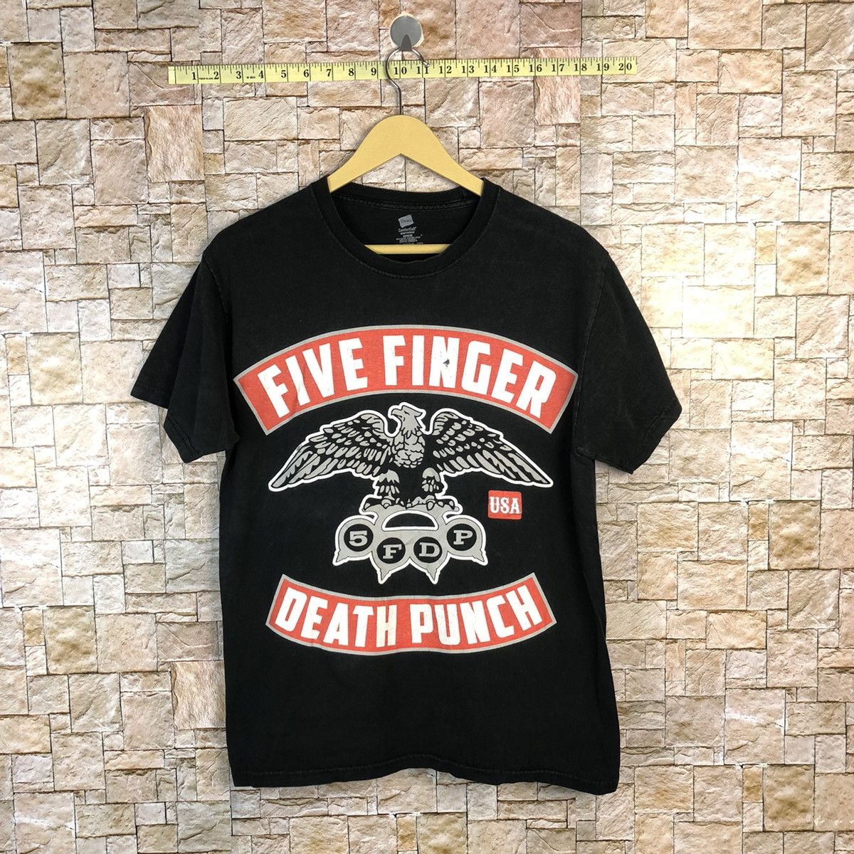 Band Tees Five Finger Death Puch band metal Black T-Shirt #A539 Size US M / EU 48-50 / 2 - 1 Thumbnail