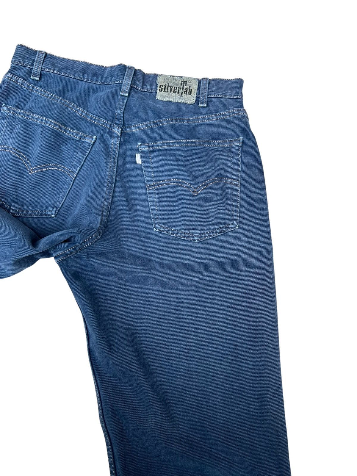 Levi's 90s Levi’s Silvertab Distressed Fade Denim Loose Jeans Size US 33 - 18 Thumbnail