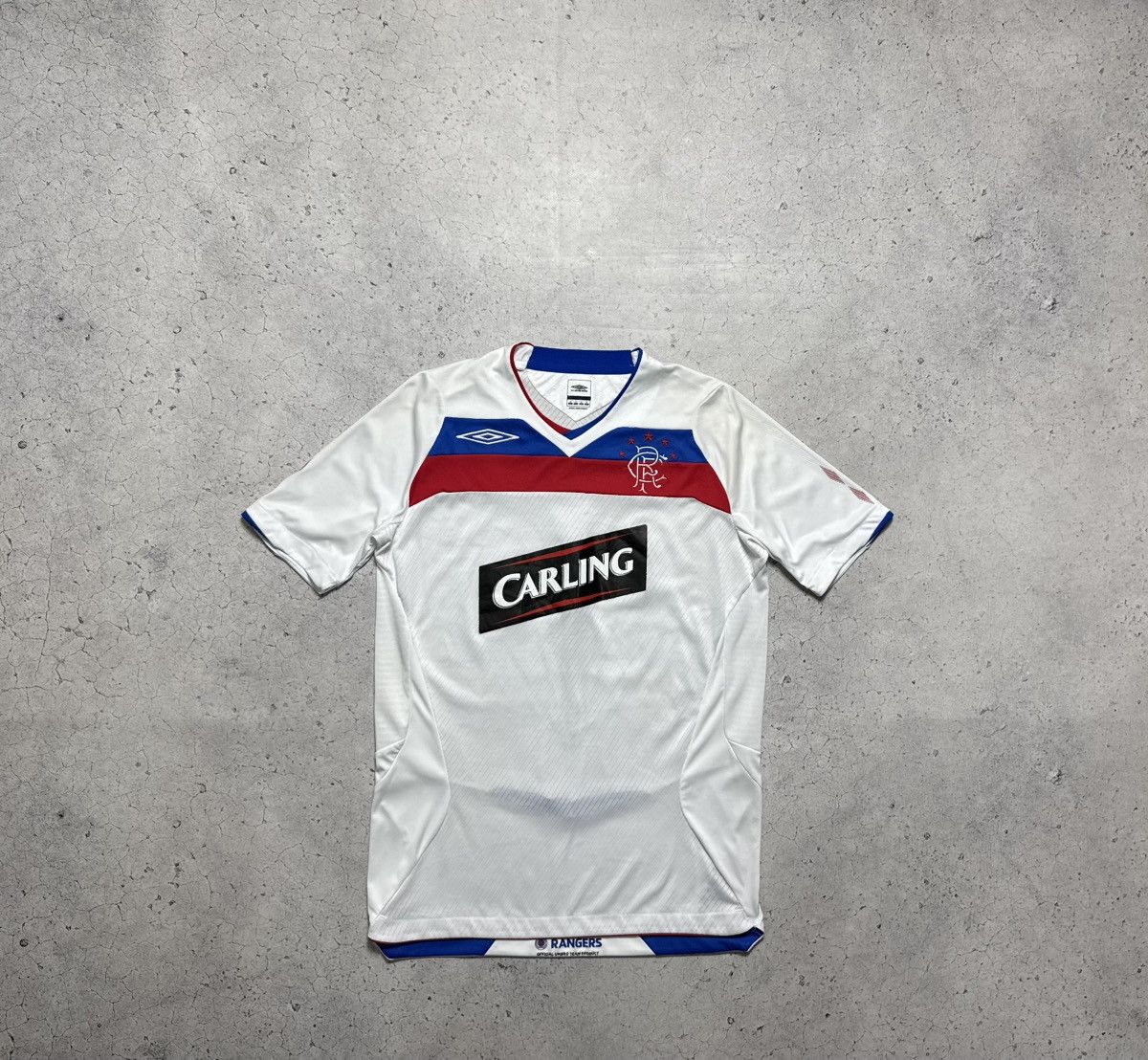 Umbro Umbro Glasgow Rangers 2008/2009 Vintage Soccer Jersey Size US S / EU 44-46 / 1 - 1 Thumbnail