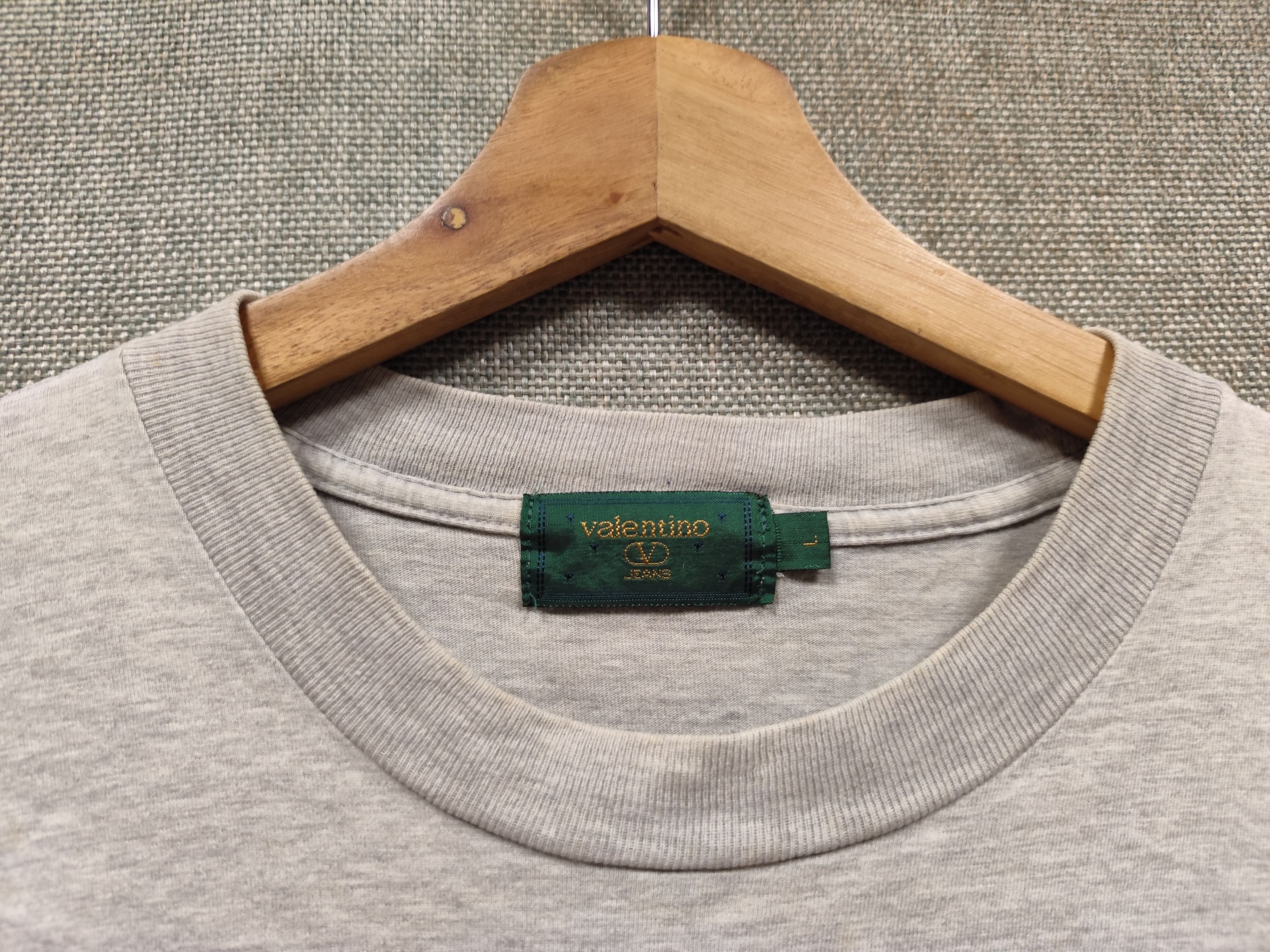 Valentino × Vintage Vintage Valentino jeans embroidery rainbow spellout t shirt Size US M / EU 48-50 / 2 - 3 Thumbnail