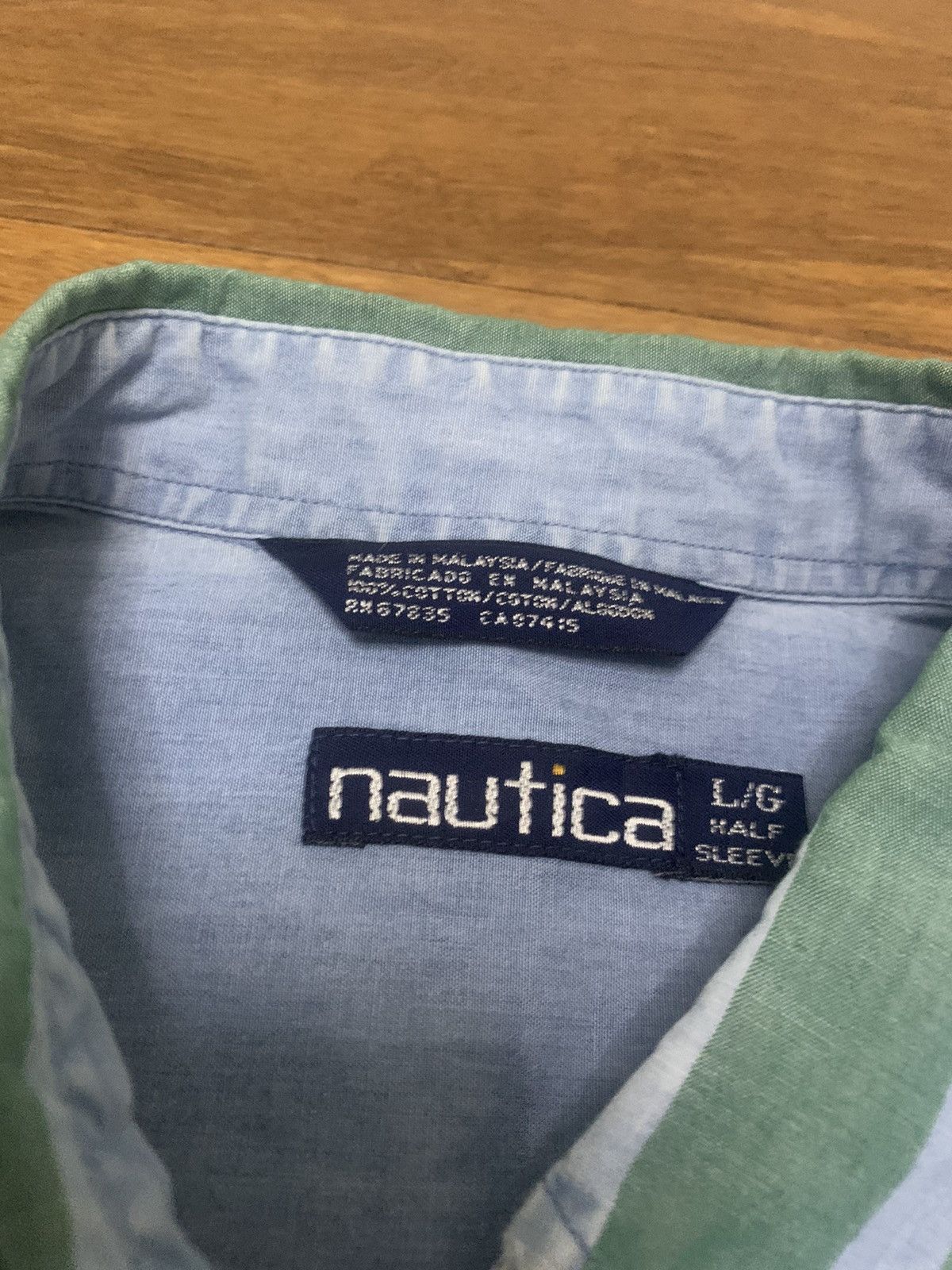 Nautica × Vintage Vintage Nautica Striped Button Up Shirt Size US L / EU 52-54 / 3 - 3 Thumbnail