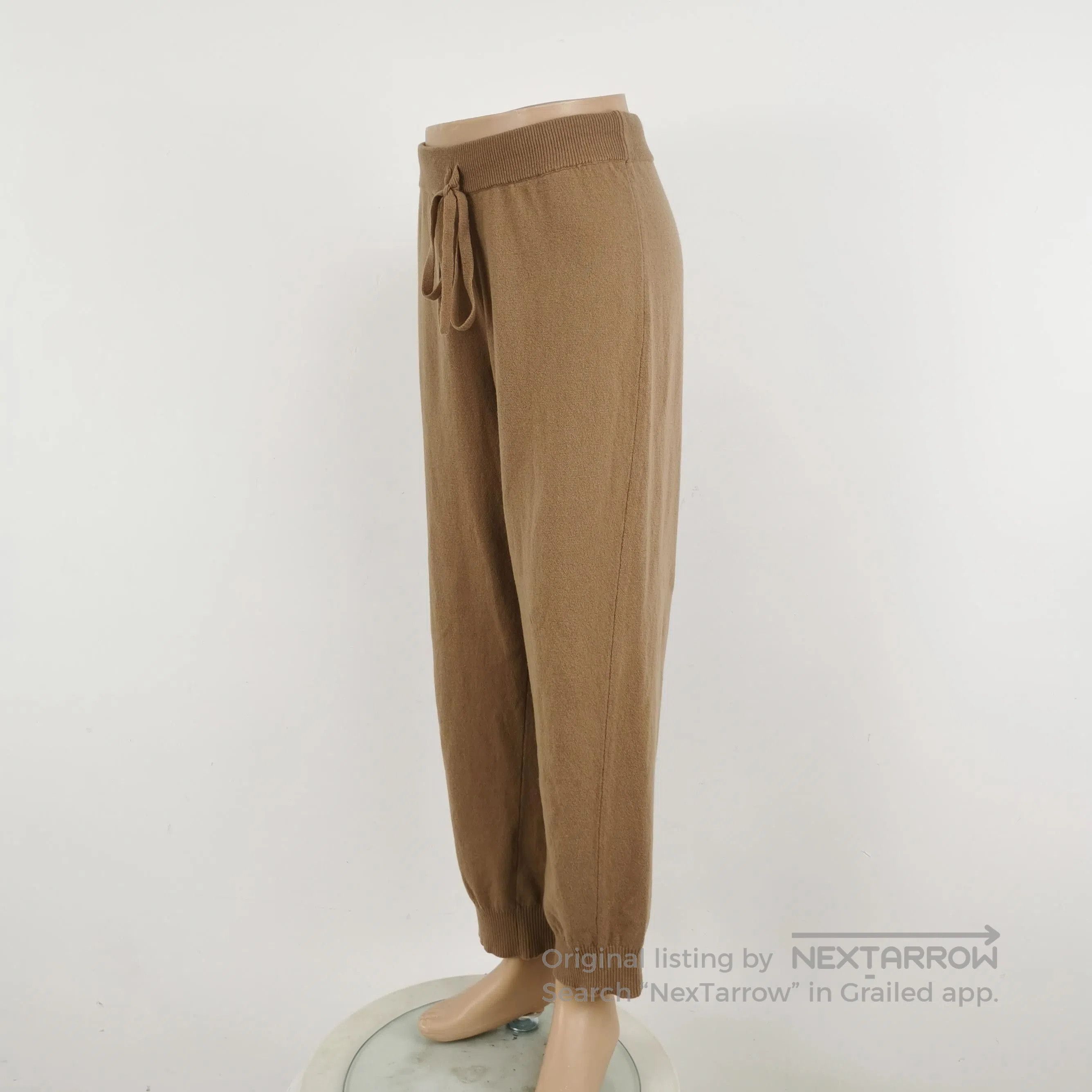 Weekend Max Mara Weekend Max Mara Brown Drawstring Cuffed Pants M. Size 28" / US 6 / IT 42 - 1 Thumbnail