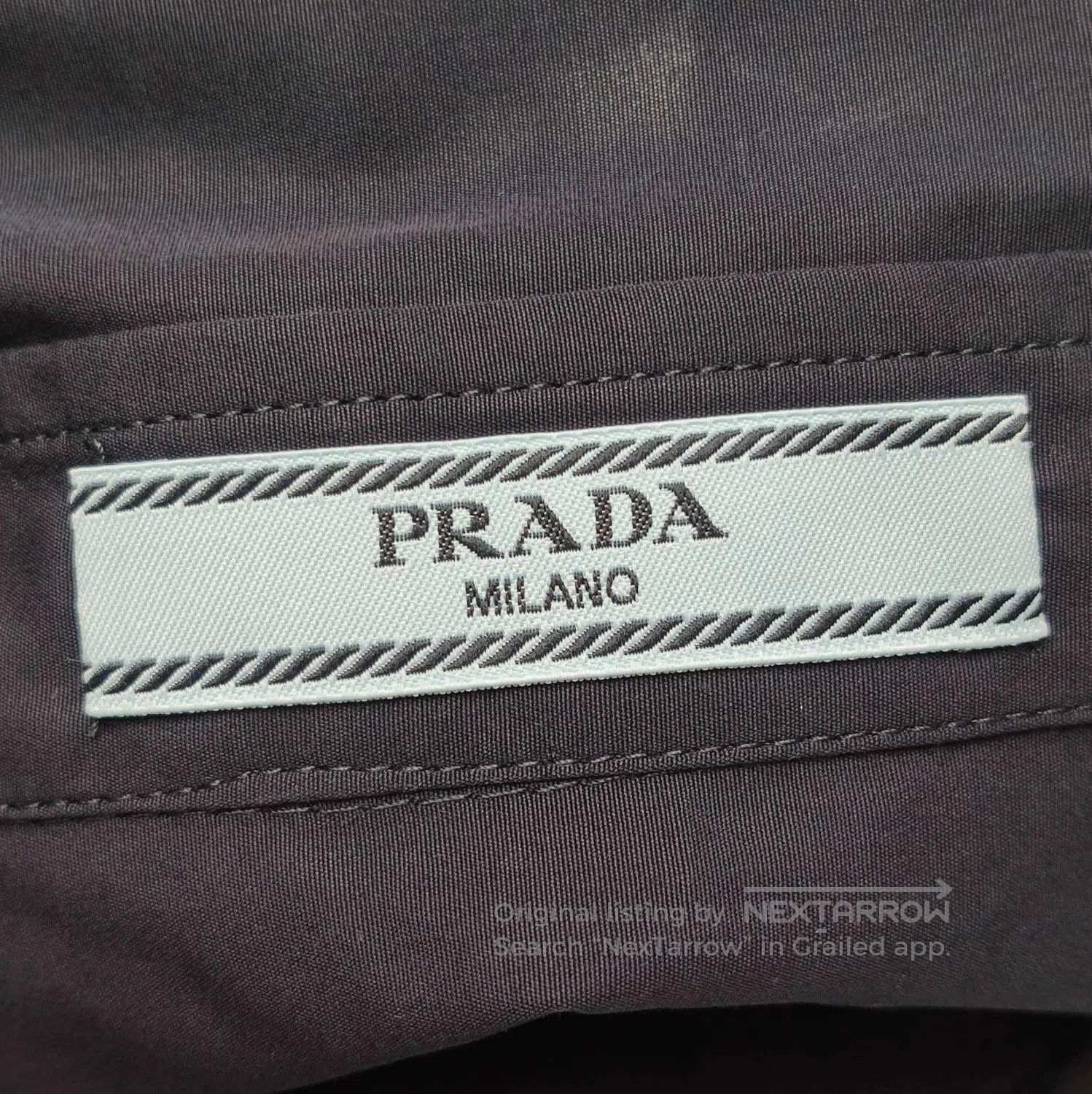 Prada Prada Cotton Long Sleeve Dress Shirt . Size S / US 4 / IT 40 - 4 Thumbnail