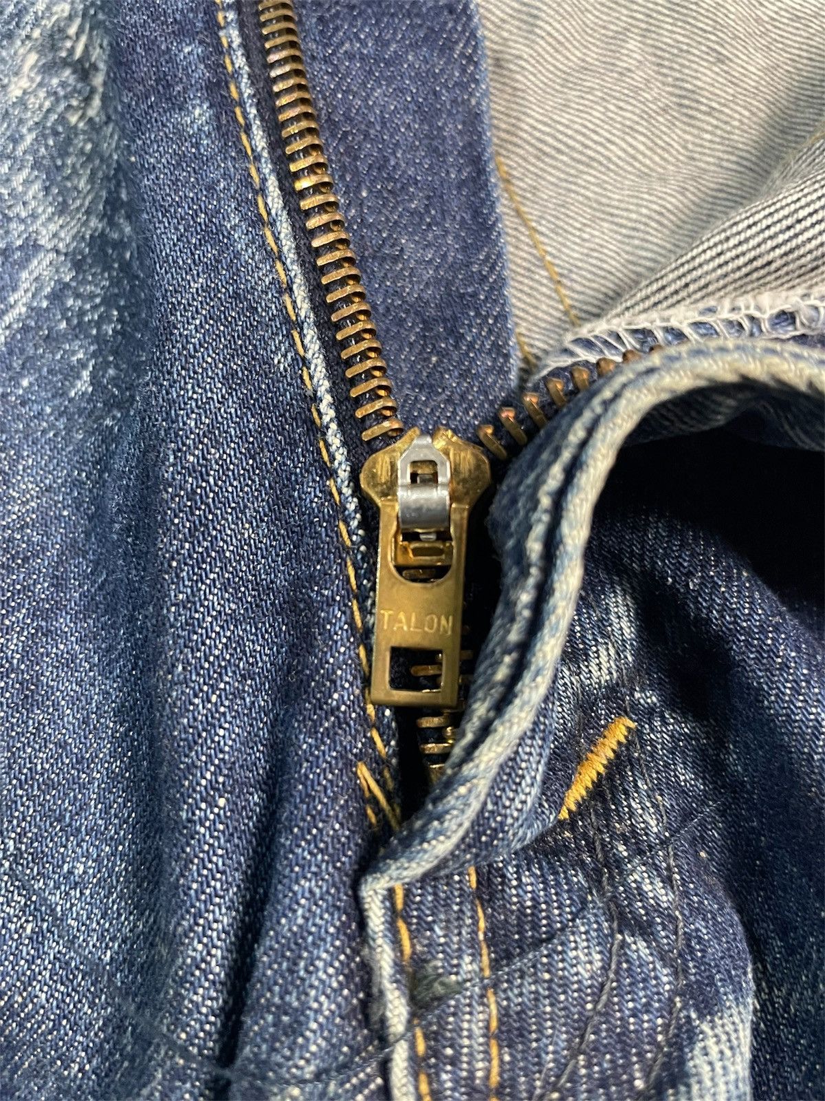 Japanese Brand Vintage 70s Big John Bootcut Flare Jeans Size US 31 - 10 Thumbnail