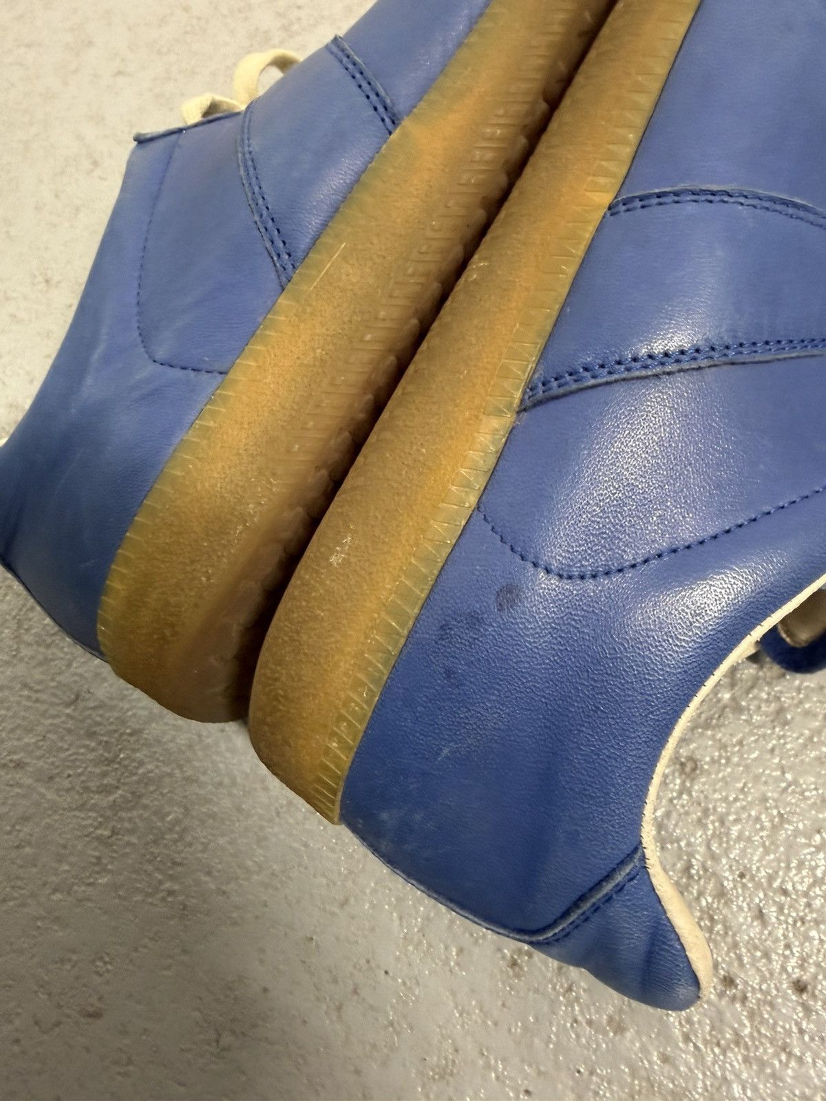 Maison Margiela Maison Margiela Gat Replica Leather Sneakers Size US 8 / EU 41 - 5 Thumbnail