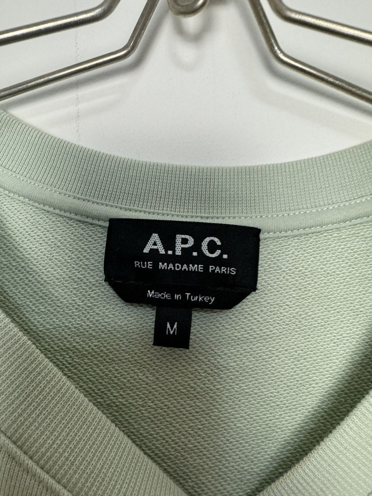 A.P.C. A.P.C logo sweatshirt luxury designer streetwear avantgarde Size US M / EU 48-50 / 2 - 7 Thumbnail