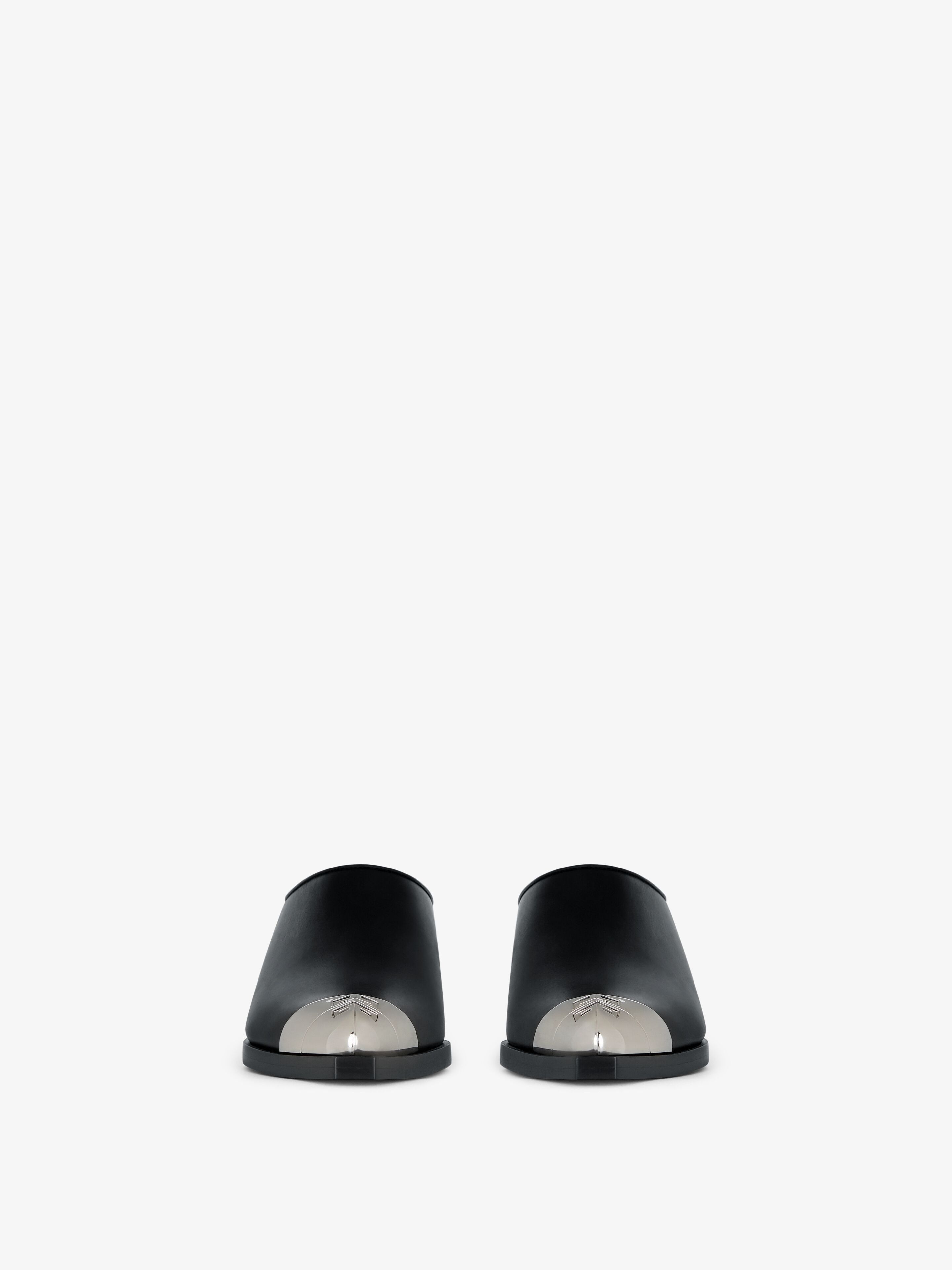 Givenchy o1srvl11e0225 Western Mules in Black/Silver Size US 6 / IT 36 - 3 Thumbnail