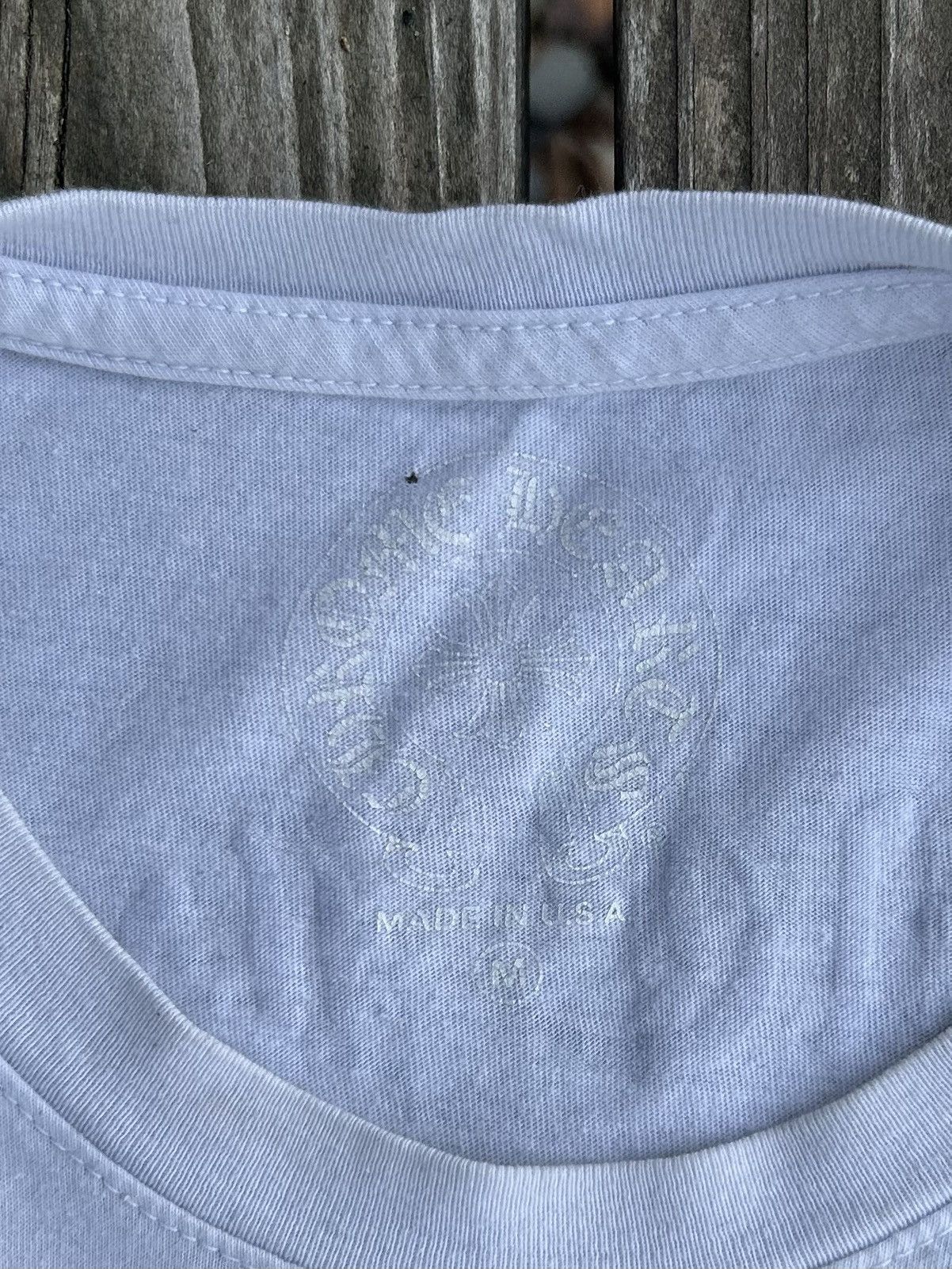 Chrome Hearts Chrome Hearts USA Shoulder Logo White T-shirt Size M Size US M / EU 48-50 / 2 - 10 Thumbnail