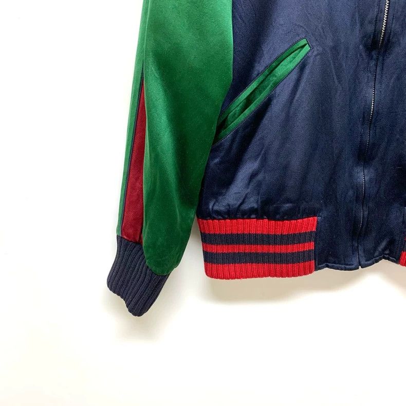 Gucci Gucci Tiger embroidered velvet jacket 2502-Nextarrow Size US M / EU 48-50 / 2 - 7 Thumbnail