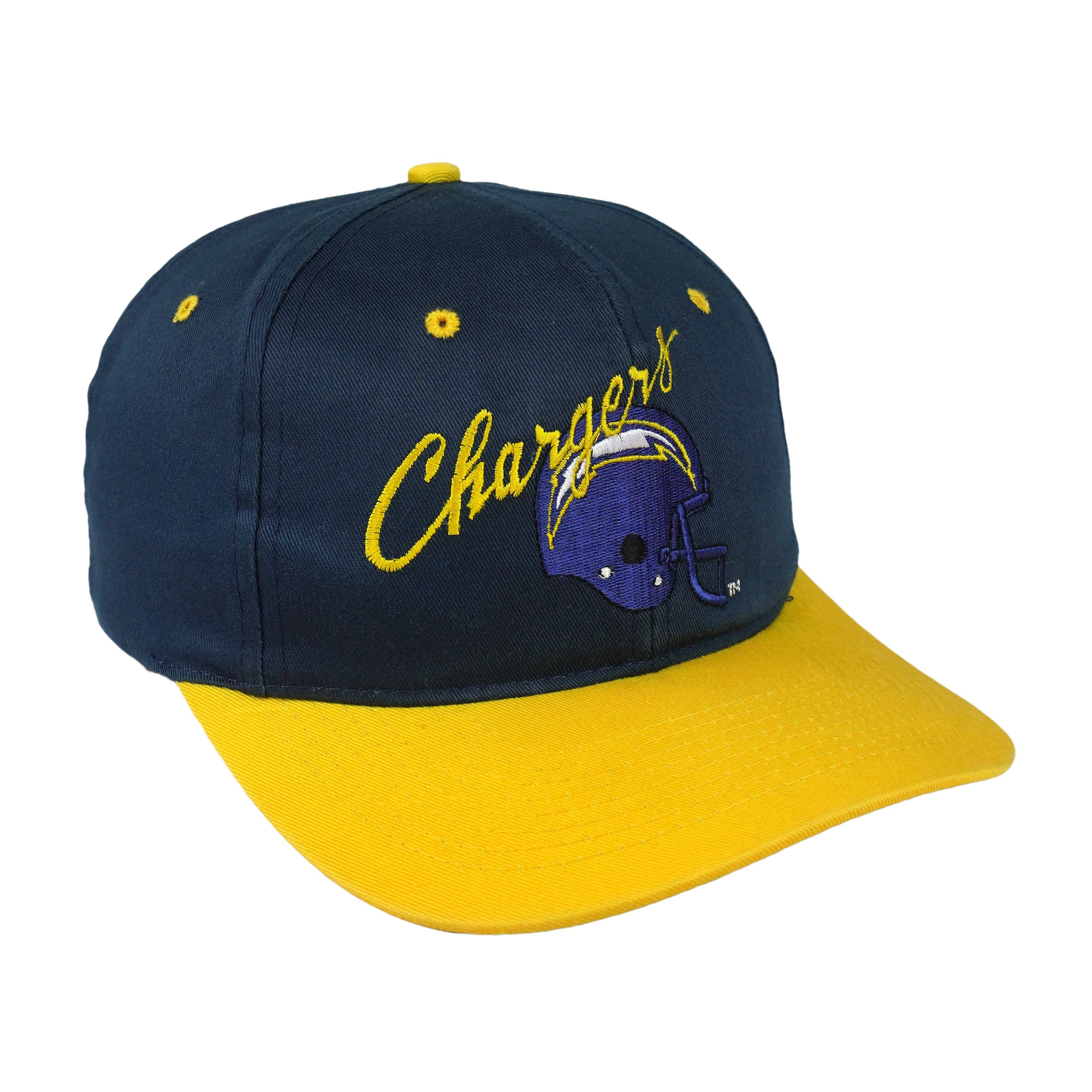 NFL San Diego Chargers Embroidered Snapback Hat 1990s Size ONE SIZE - 2 Thumbnail