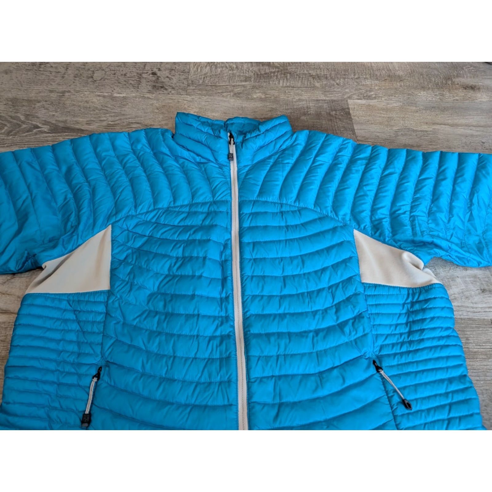 Eddie Bauer Eddie Bauer First Ascent Womens Blue Puffer Jacket EB800 Fill Power Goose Down M Size S / US 4 / IT 40 - 6 Thumbnail