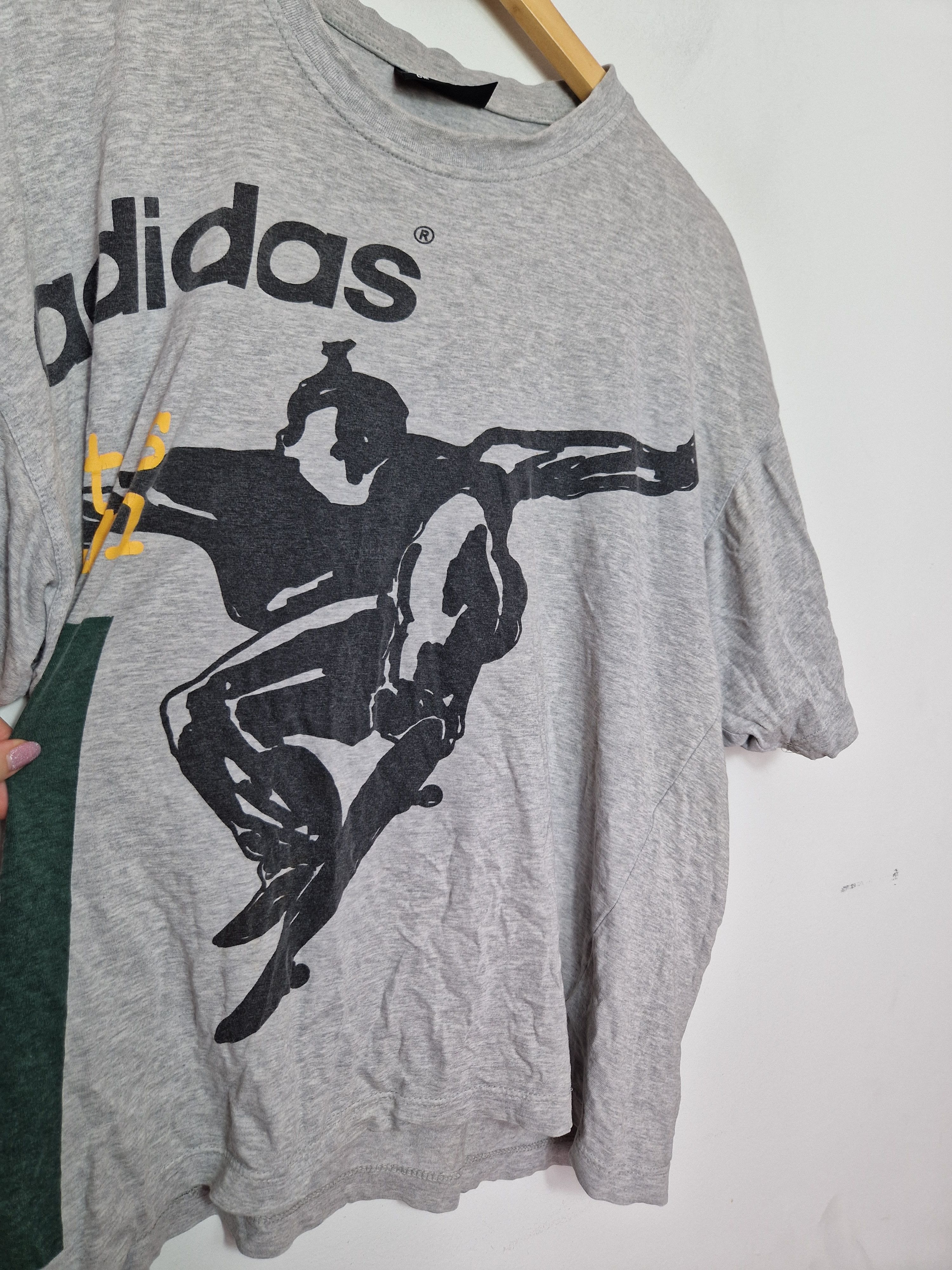 Adidas Adidas vintage skate 90s tee Size US M / EU 48-50 / 2 - 3 Thumbnail