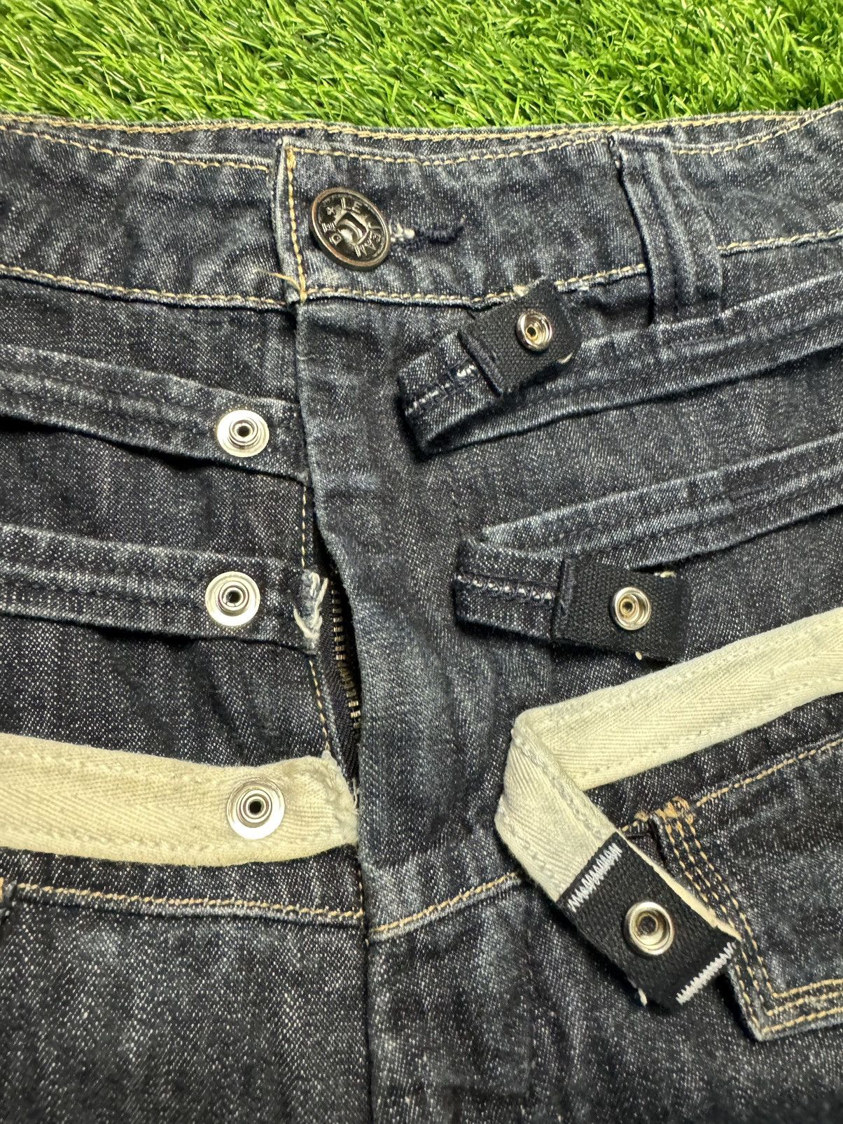 Japanese Brand × Marithe + Francois Girbaud MFG - rebuild jeans Size US 33 - 6 Thumbnail